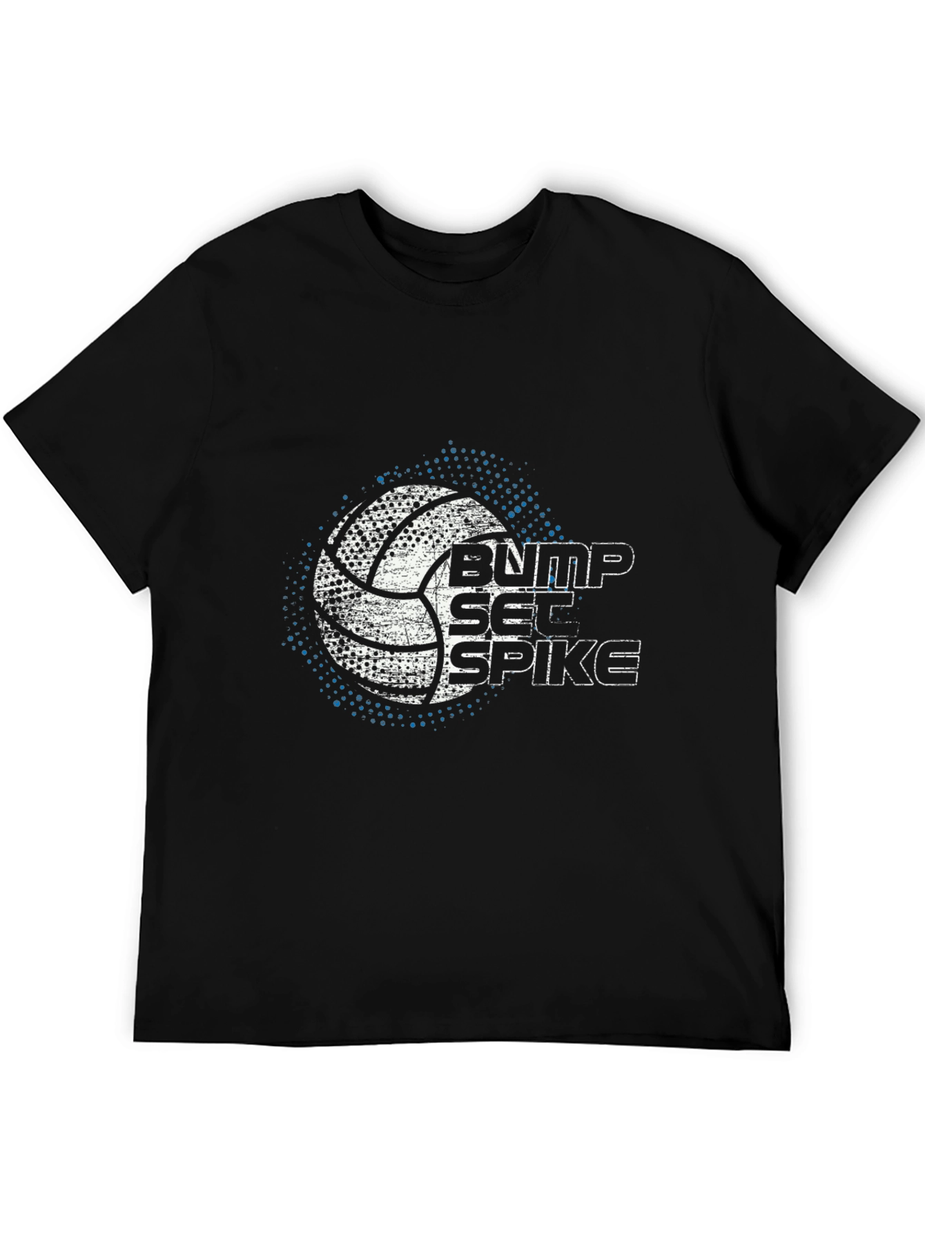 Volleyball Bump Set Spike Graphic Tee