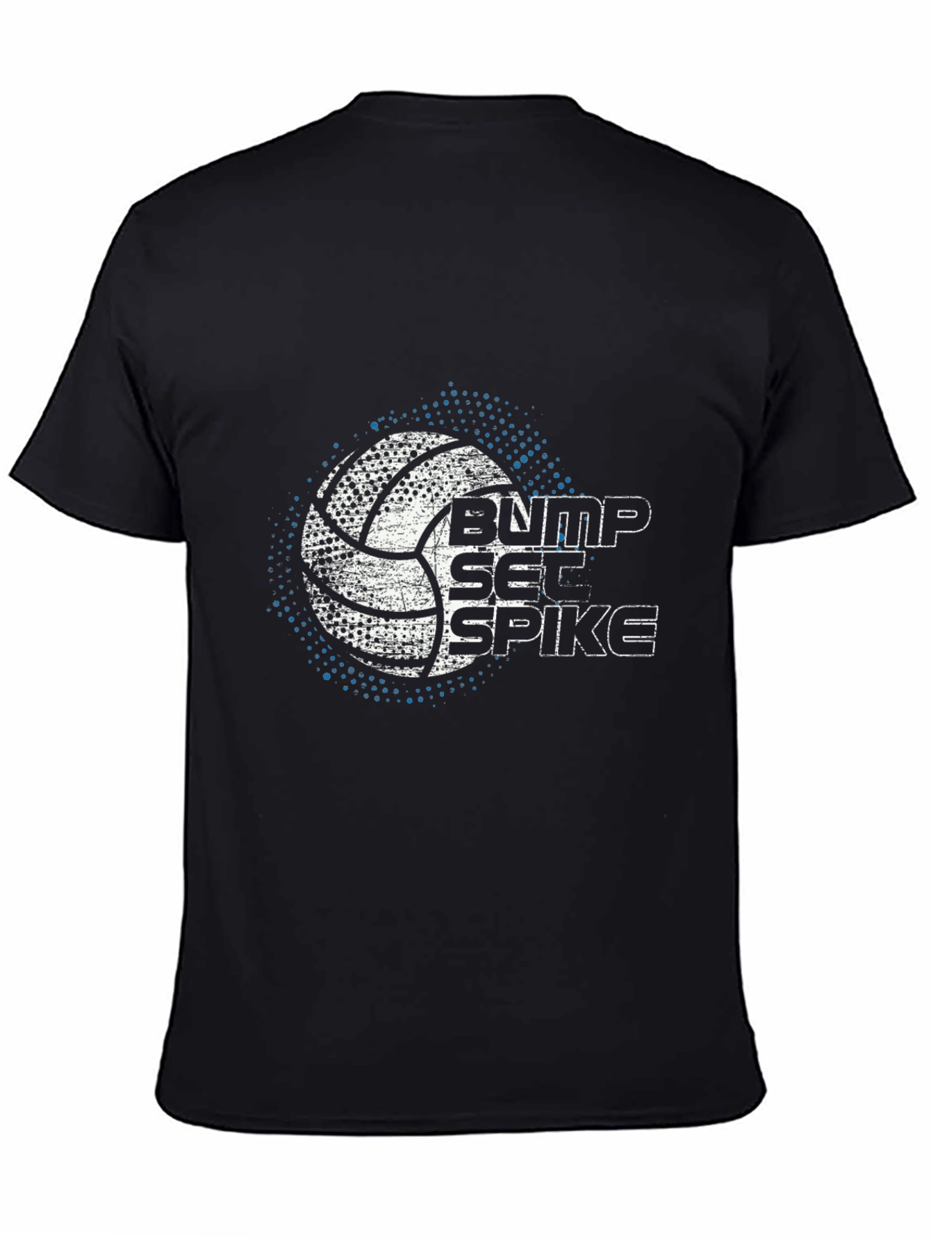 Volleyball Bump Set Spike Graphic Tee