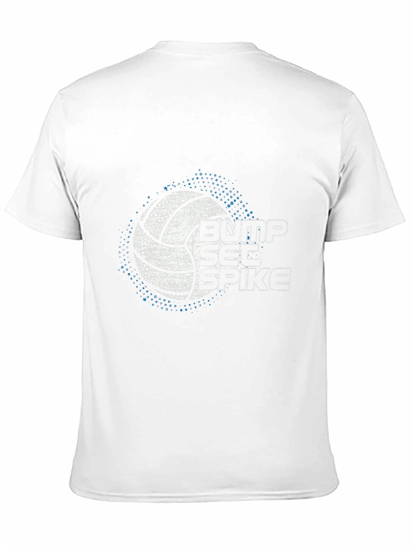 Volleyball Bump Set Spike Graphic Tee
