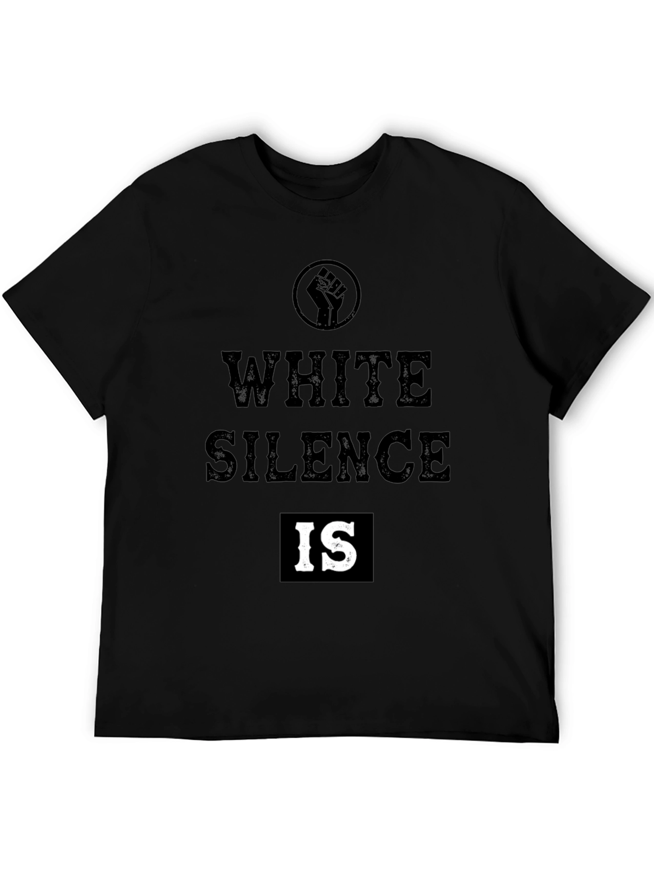White Silence Is T-Shirt - BLM Activism Tee