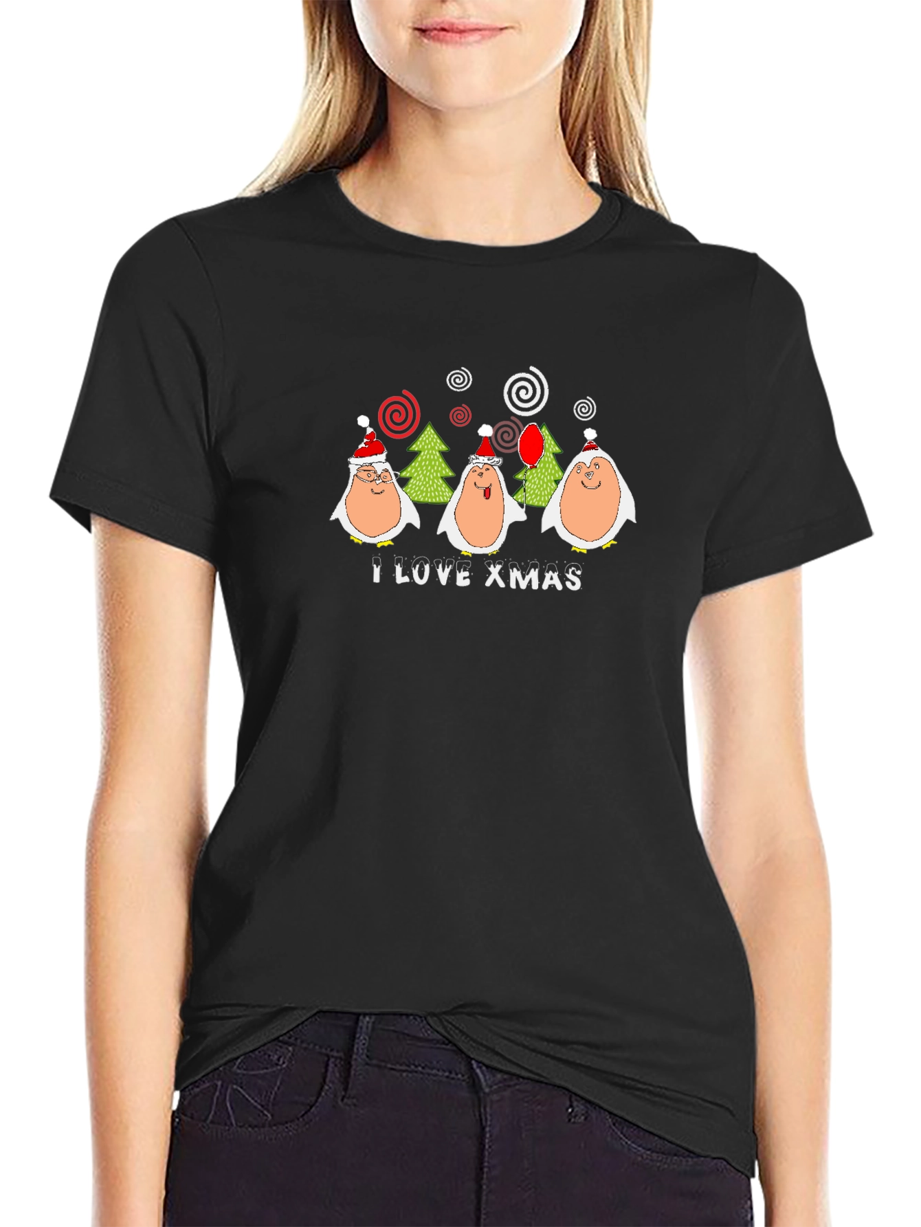 I Love Xmas Festive Egg T-Shirt