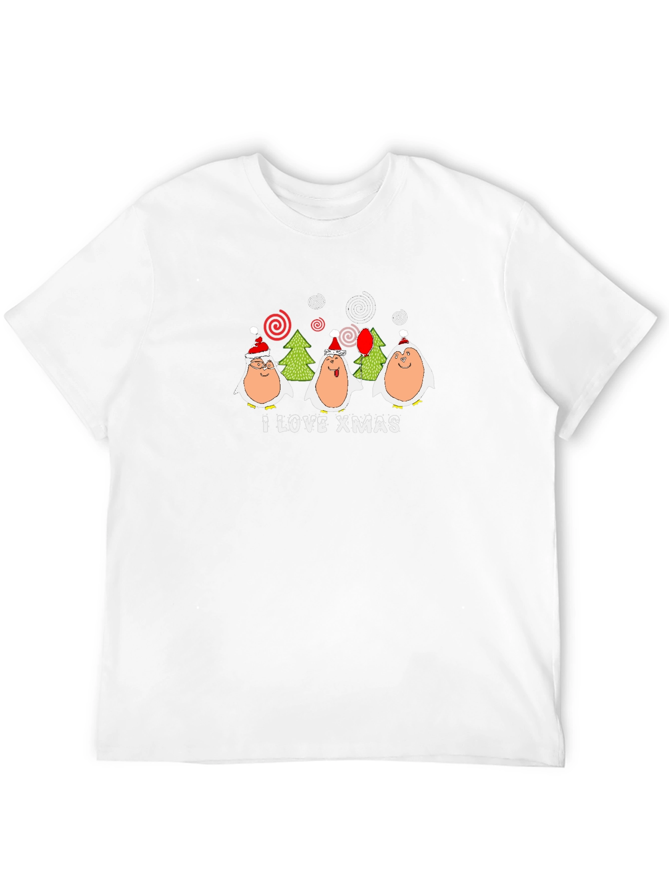 I Love Xmas Festive Egg T-Shirt
