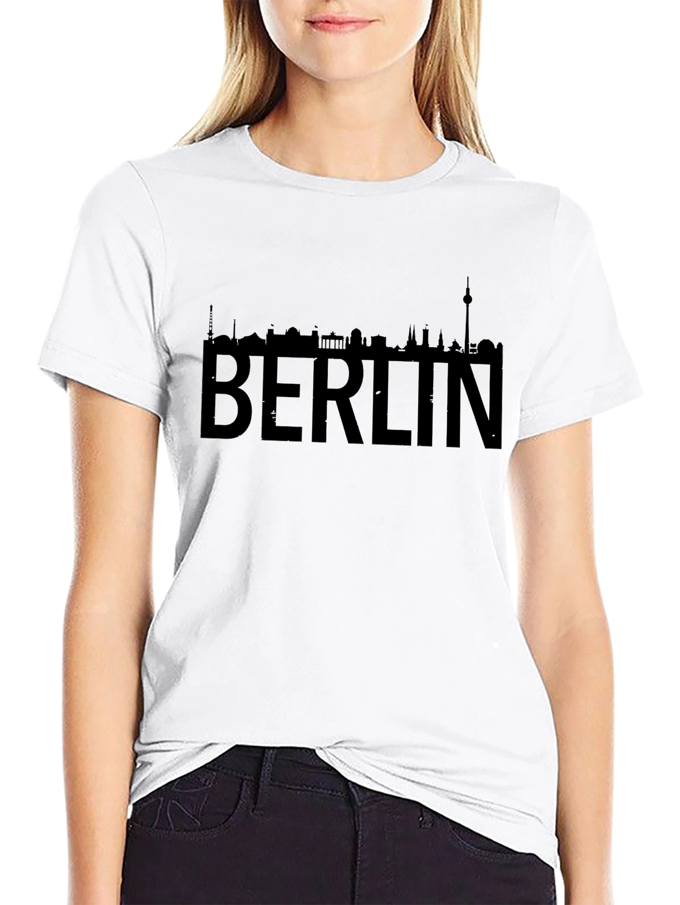 Berlin Skyline T-Shirt - Cityscape Graphic Tee
