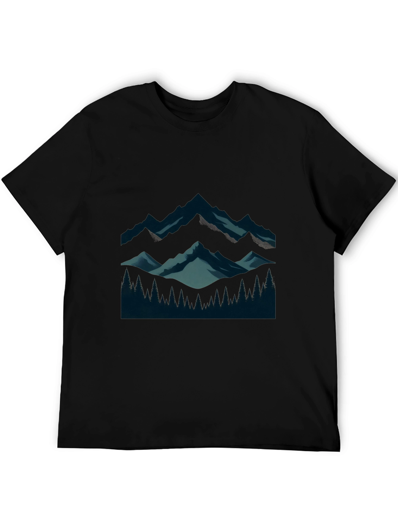Mountain Vista Graphic Tee - Soft Cotton Comfort