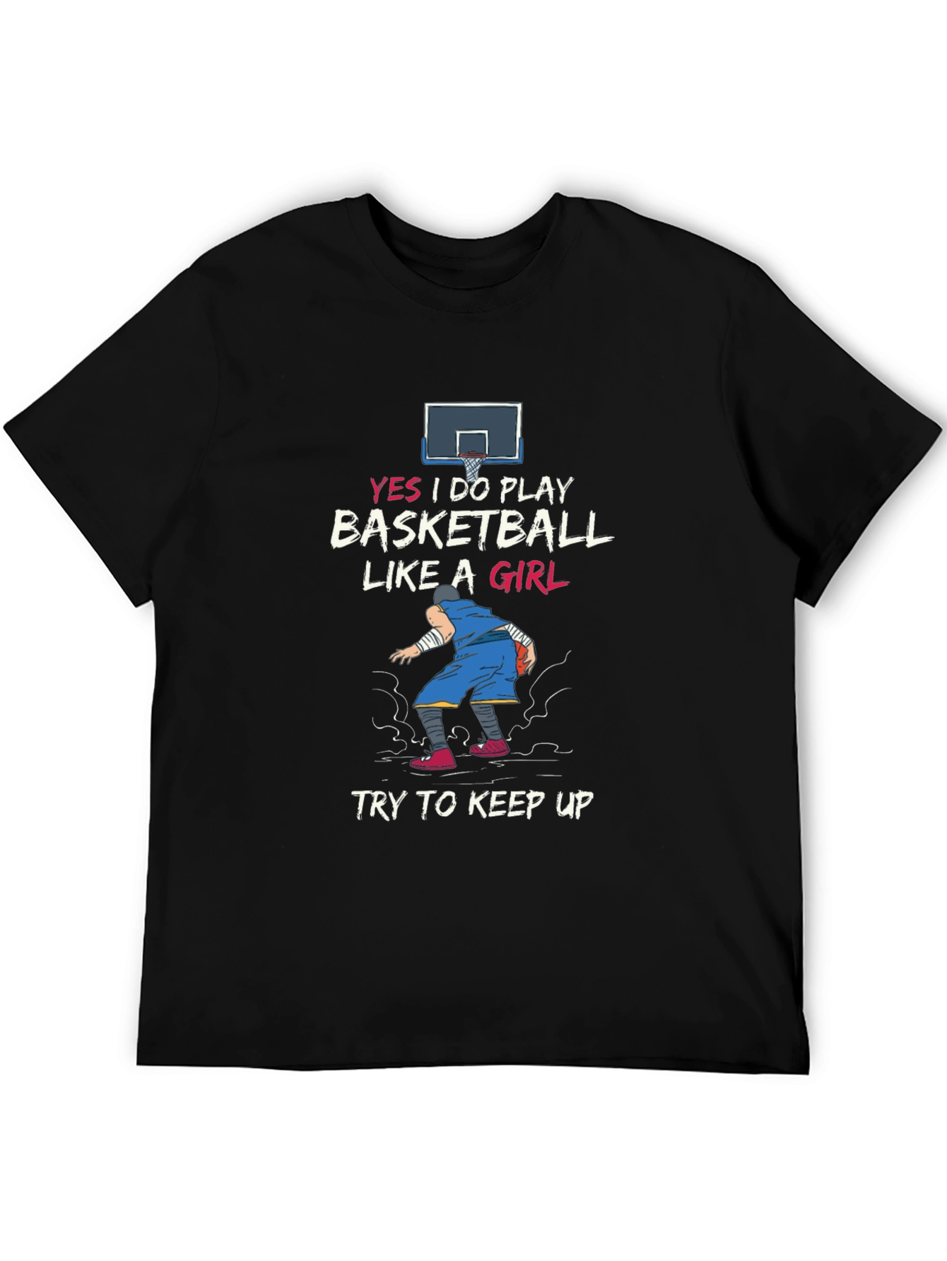 Basketball Girl T-Shirt - Funny Sport Tee