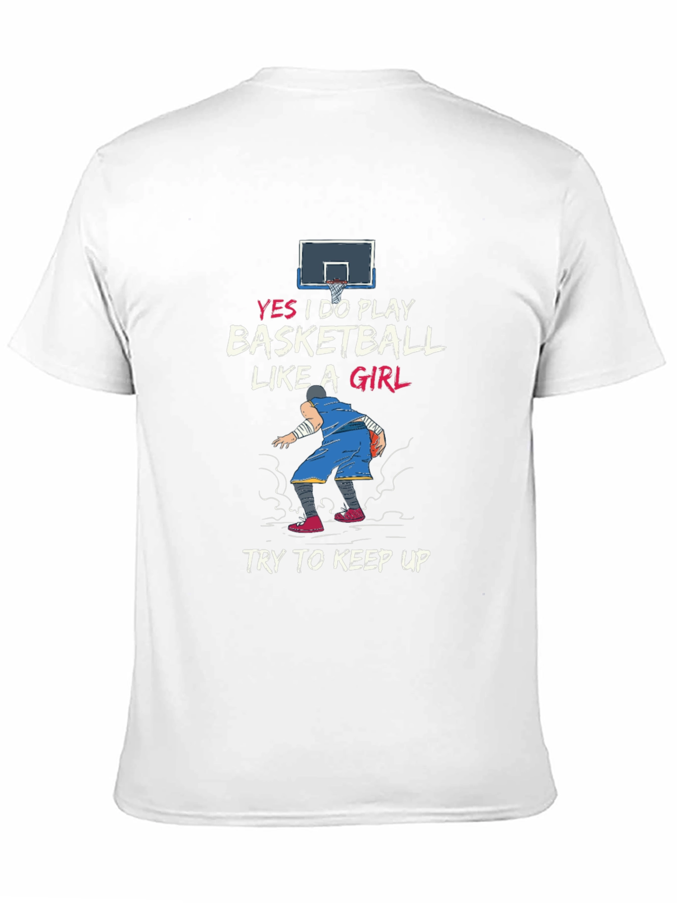 Basketball Girl T-Shirt - Funny Sport Tee