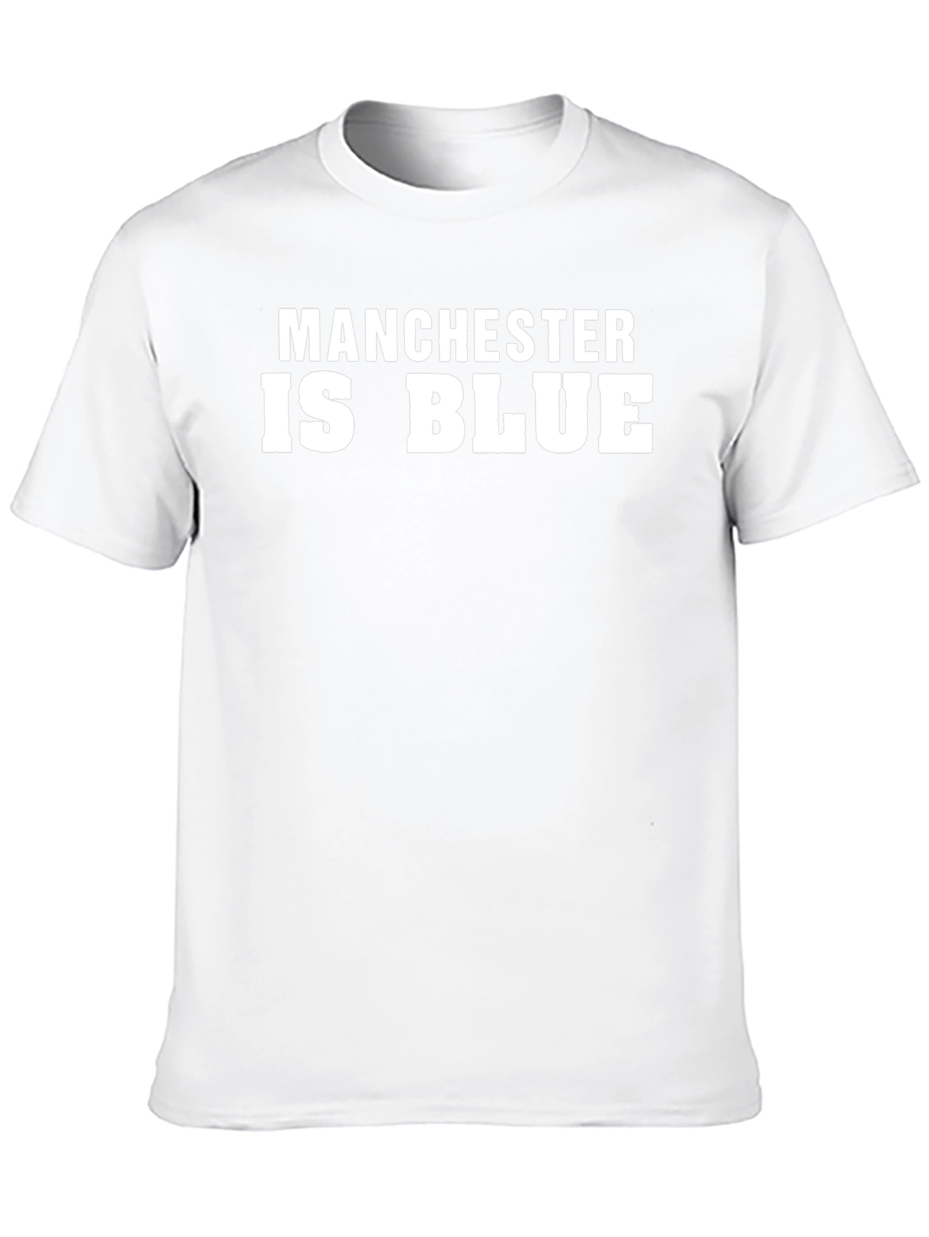 Manchester Is Blue Graphic T-Shirt