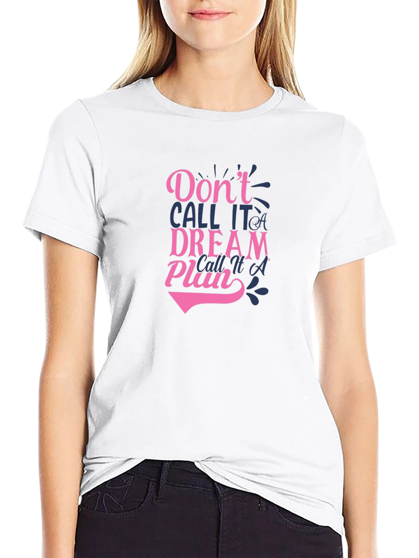Inspirational Plan Graphic T-Shirt