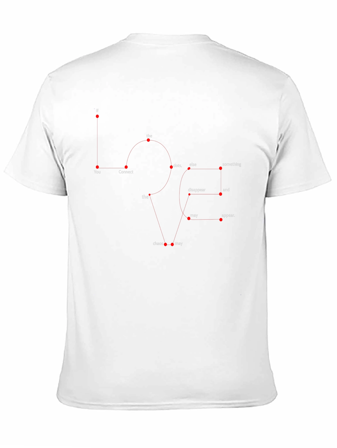 Abstract Graphic Mens Black T-Shirt