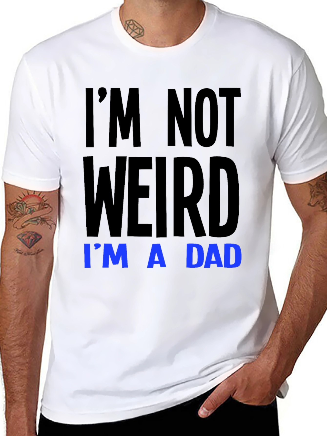 Im Not Weird Im A Dad T-Shirt
