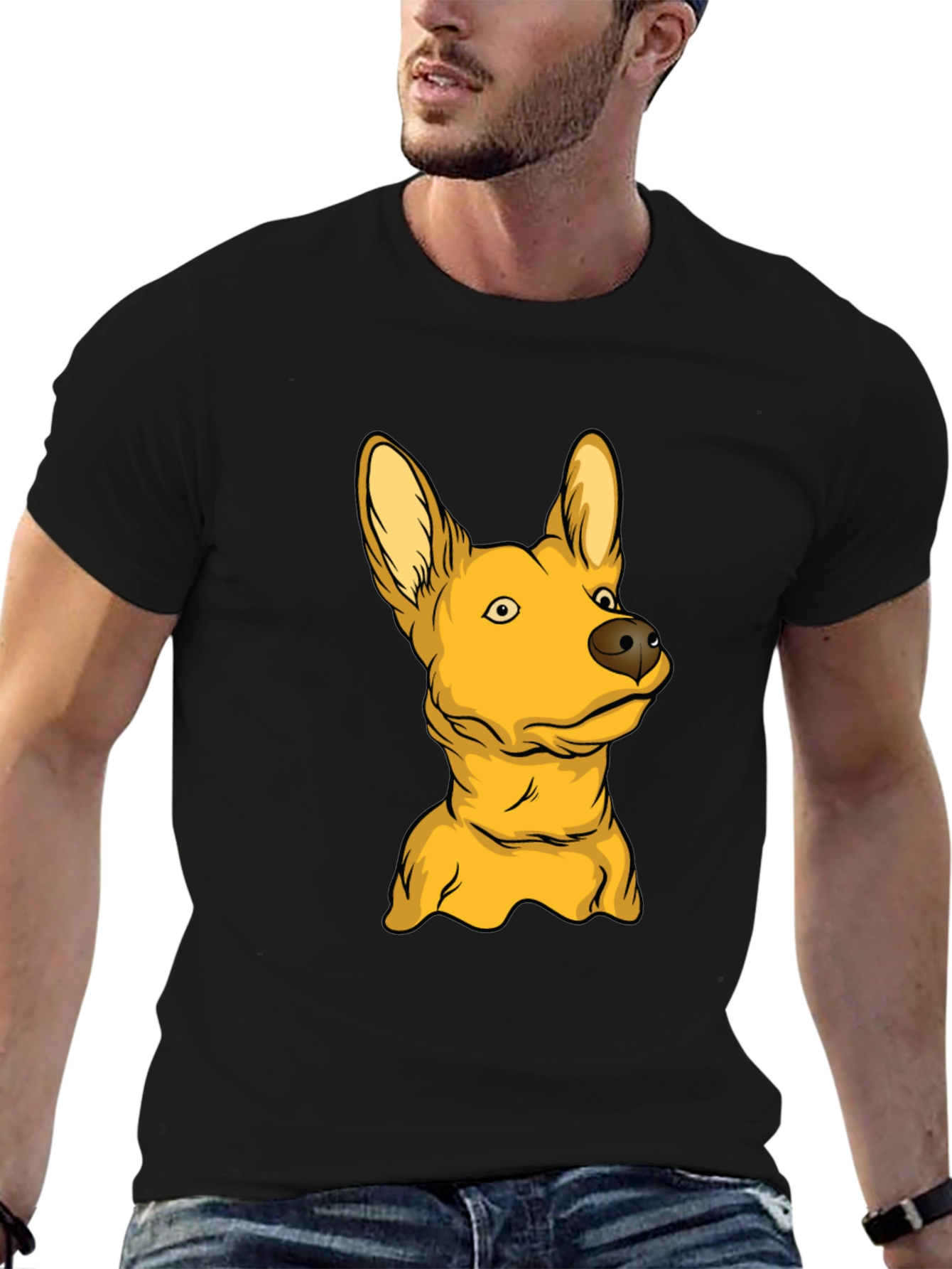 Dog Graphic Tee - Novelty Pet Lover T-Shirt