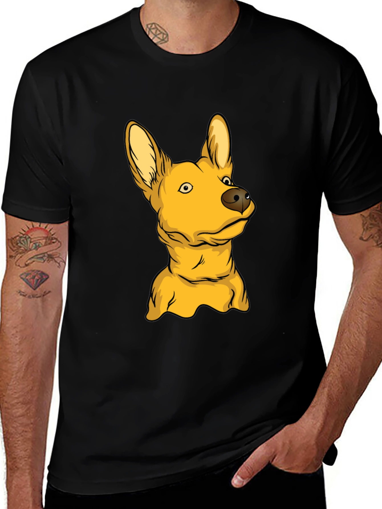Dog Graphic Tee - Novelty Pet Lover T-Shirt