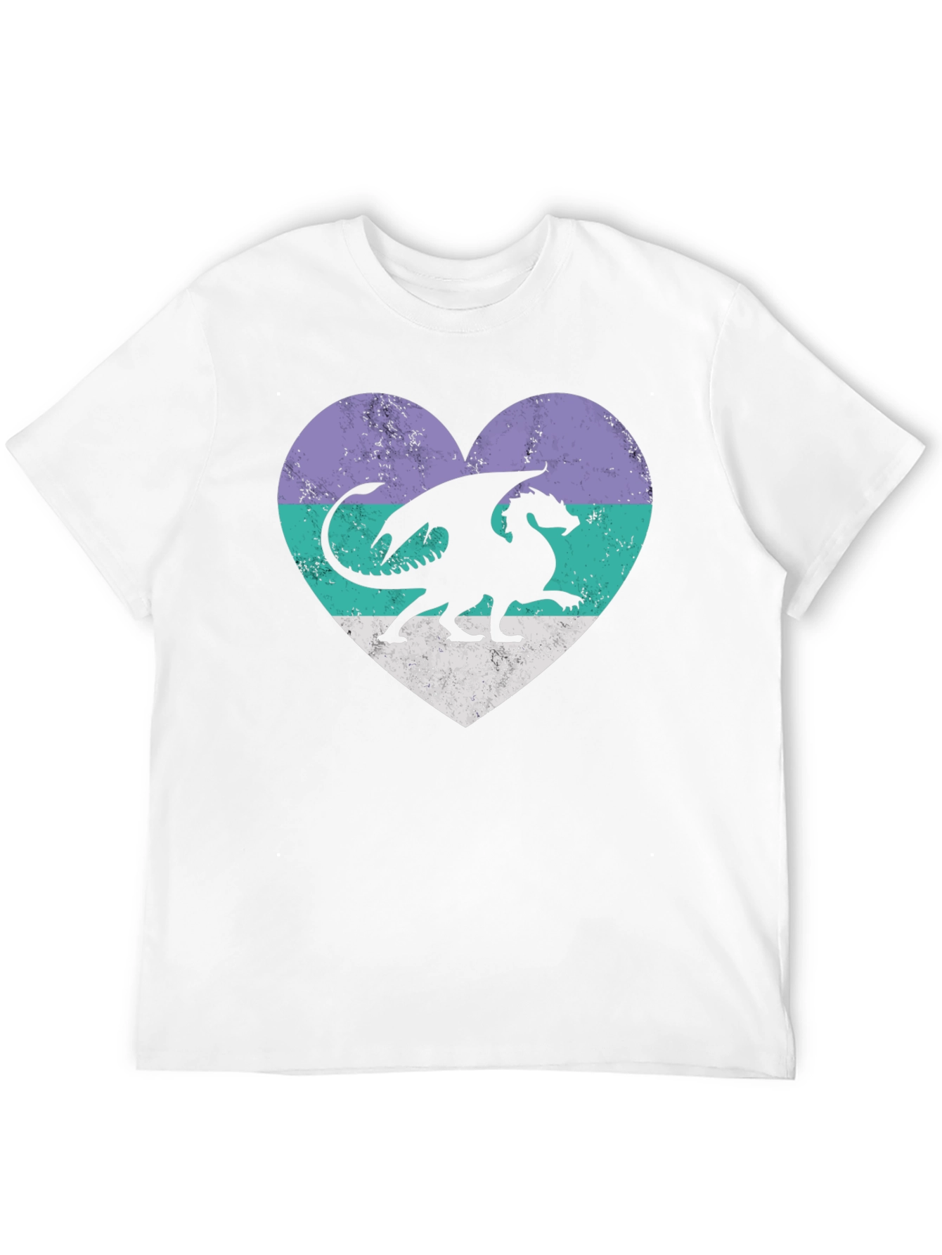 Dragon Heart Graphic Tee - Fantasy Style