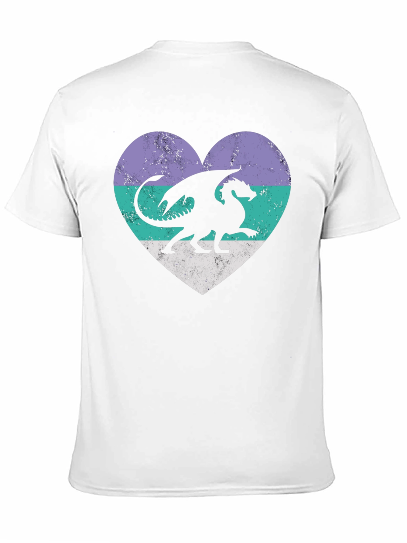 Dragon Heart Graphic Tee - Fantasy Style