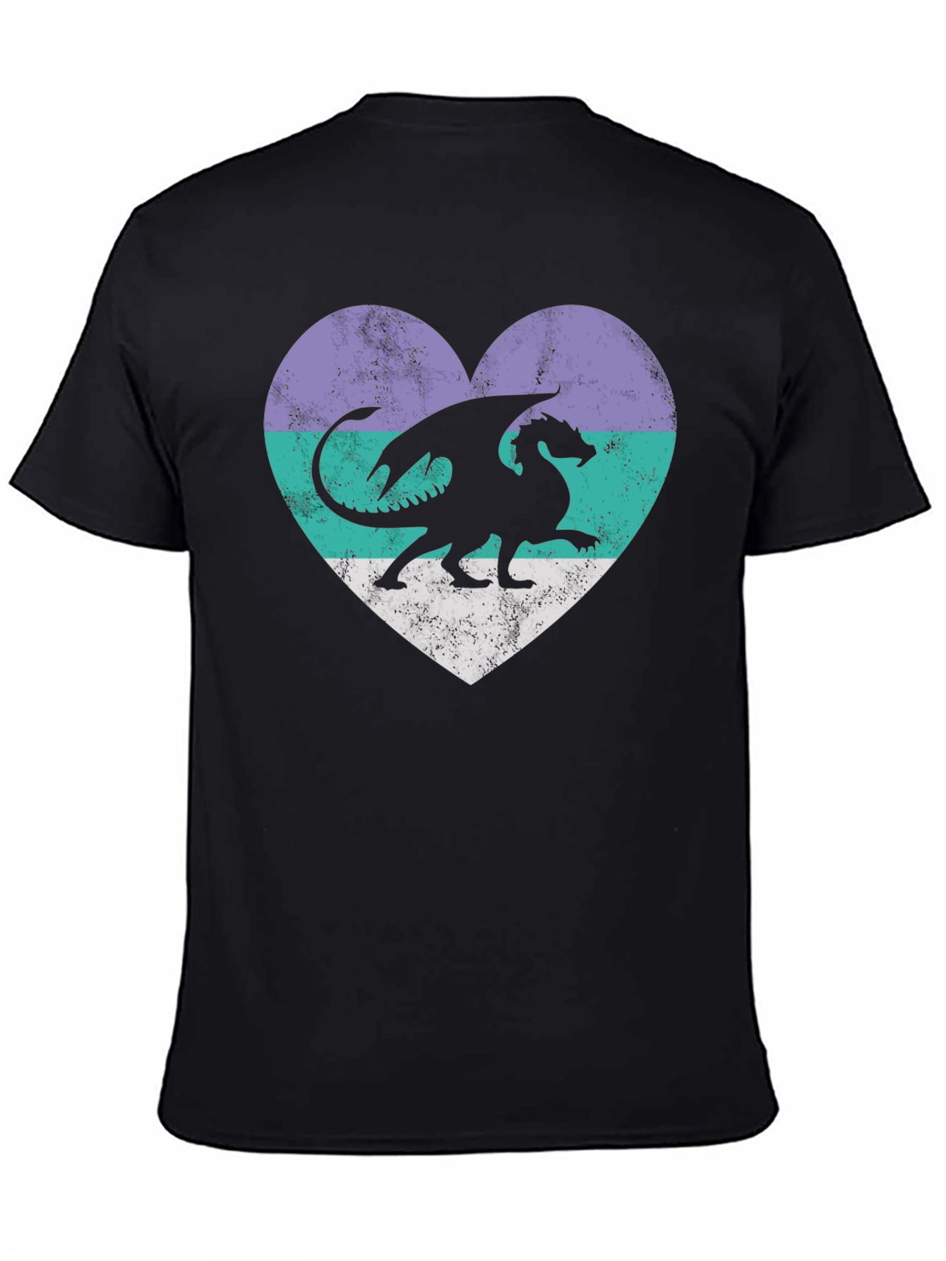 Dragon Heart Graphic Tee - Fantasy Style