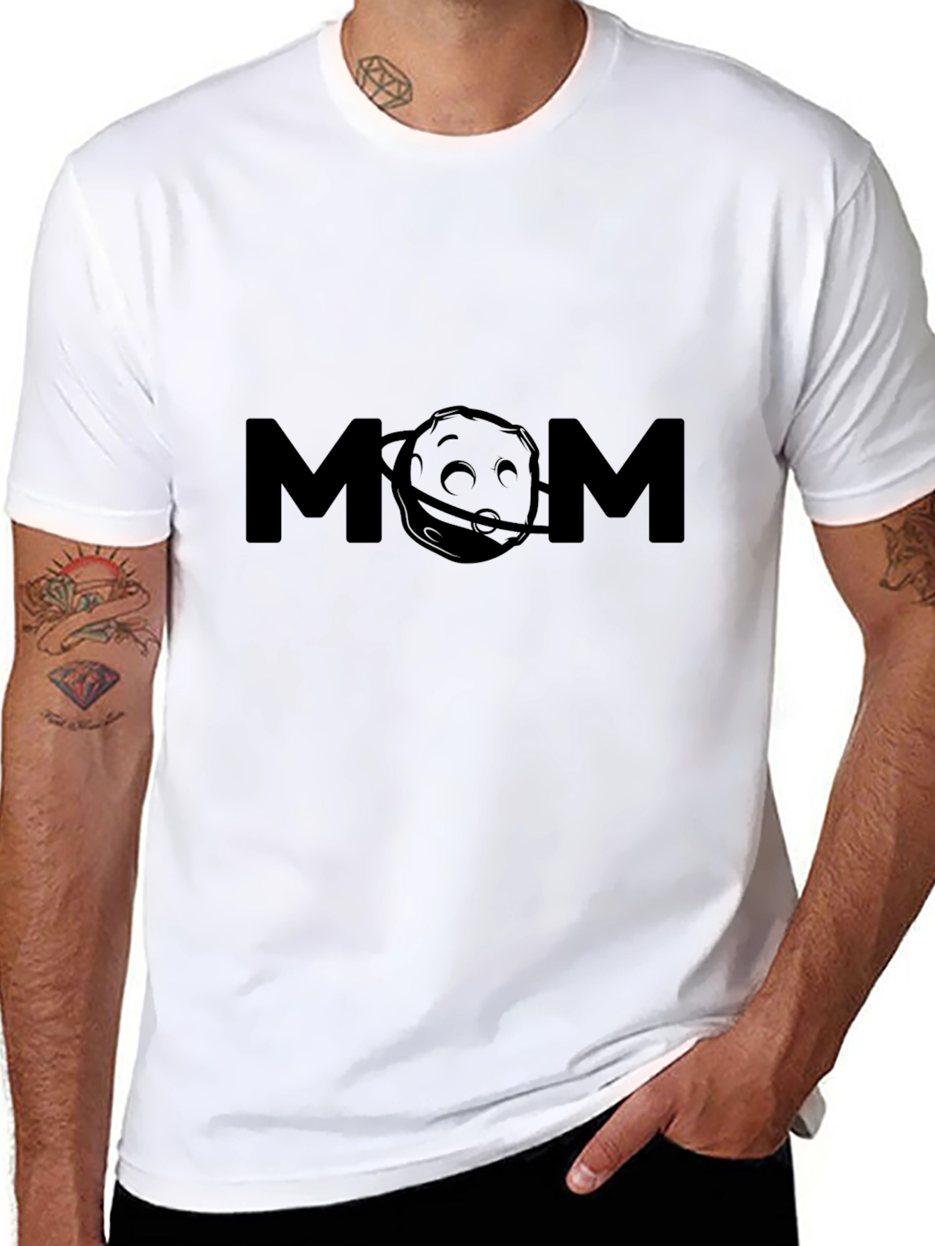 MOM Planetary T-Shirt - Black Graphic Tee