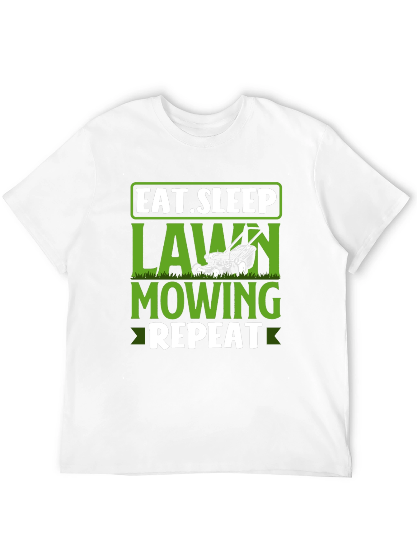Eat Sleep Lawn Mowing Repeat T-Shirt