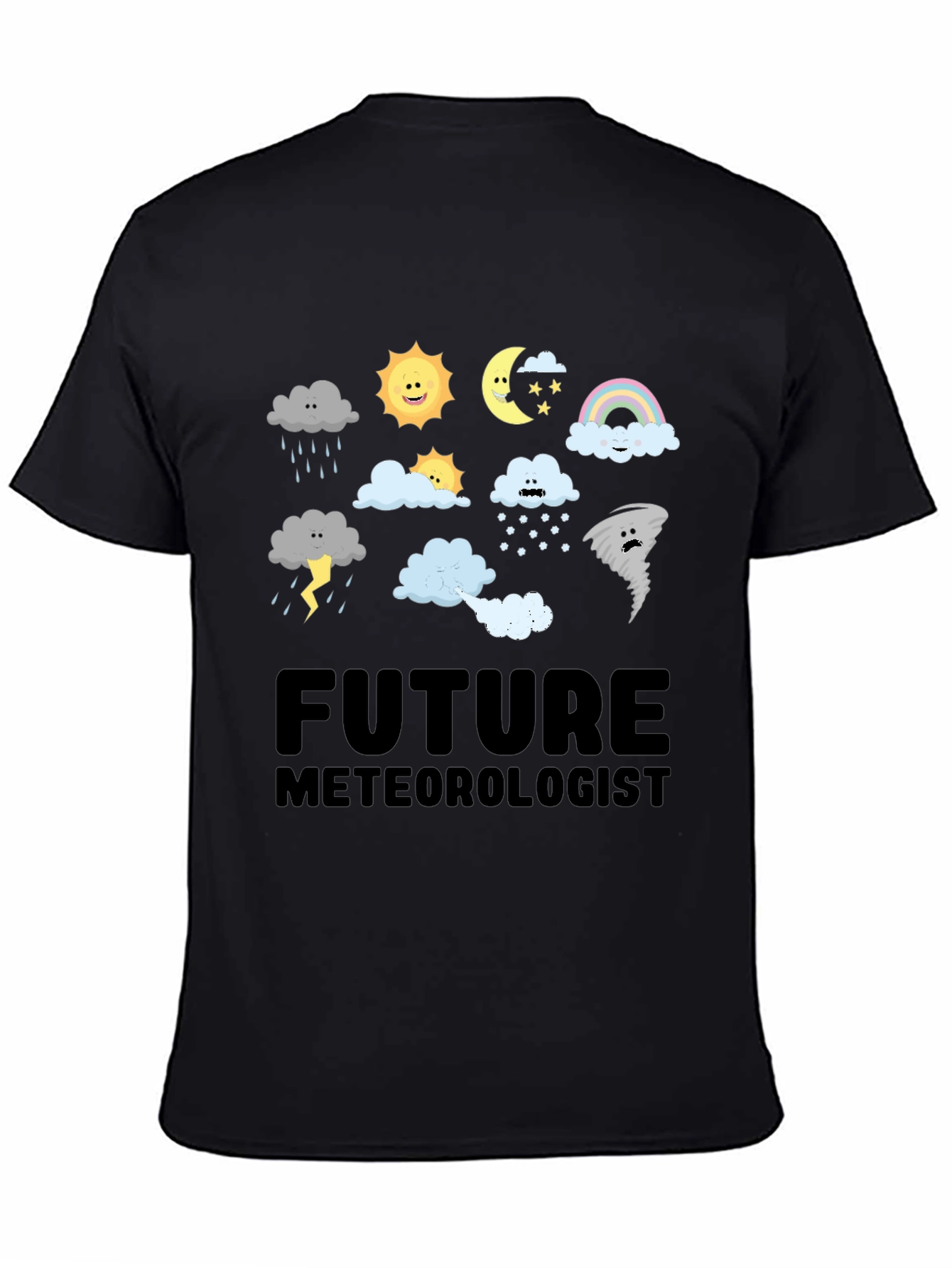 Future Meteorologist Weather Graphic T-Shirt