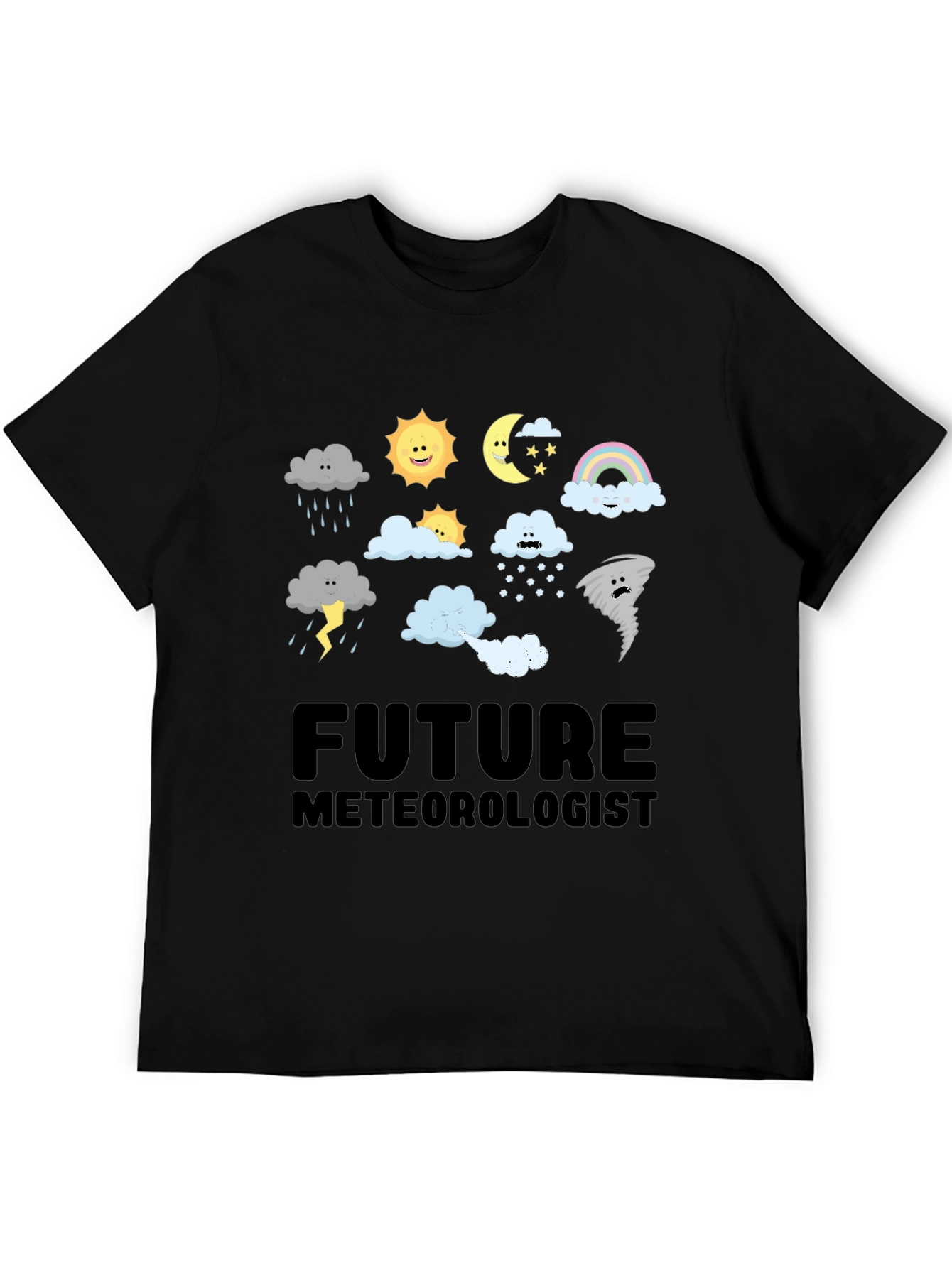 Future Meteorologist Weather Graphic T-Shirt