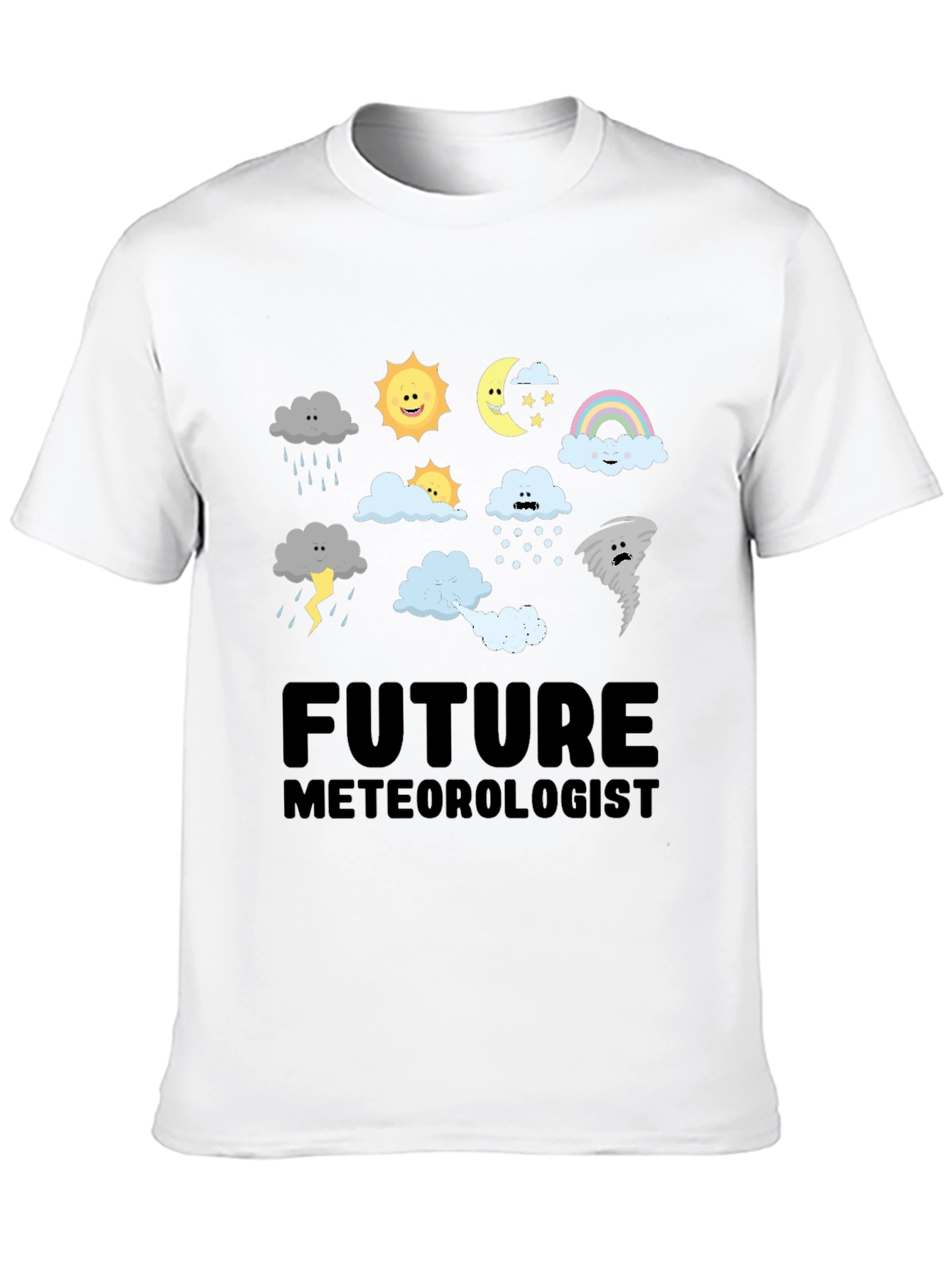 Future Meteorologist Weather Graphic T-Shirt