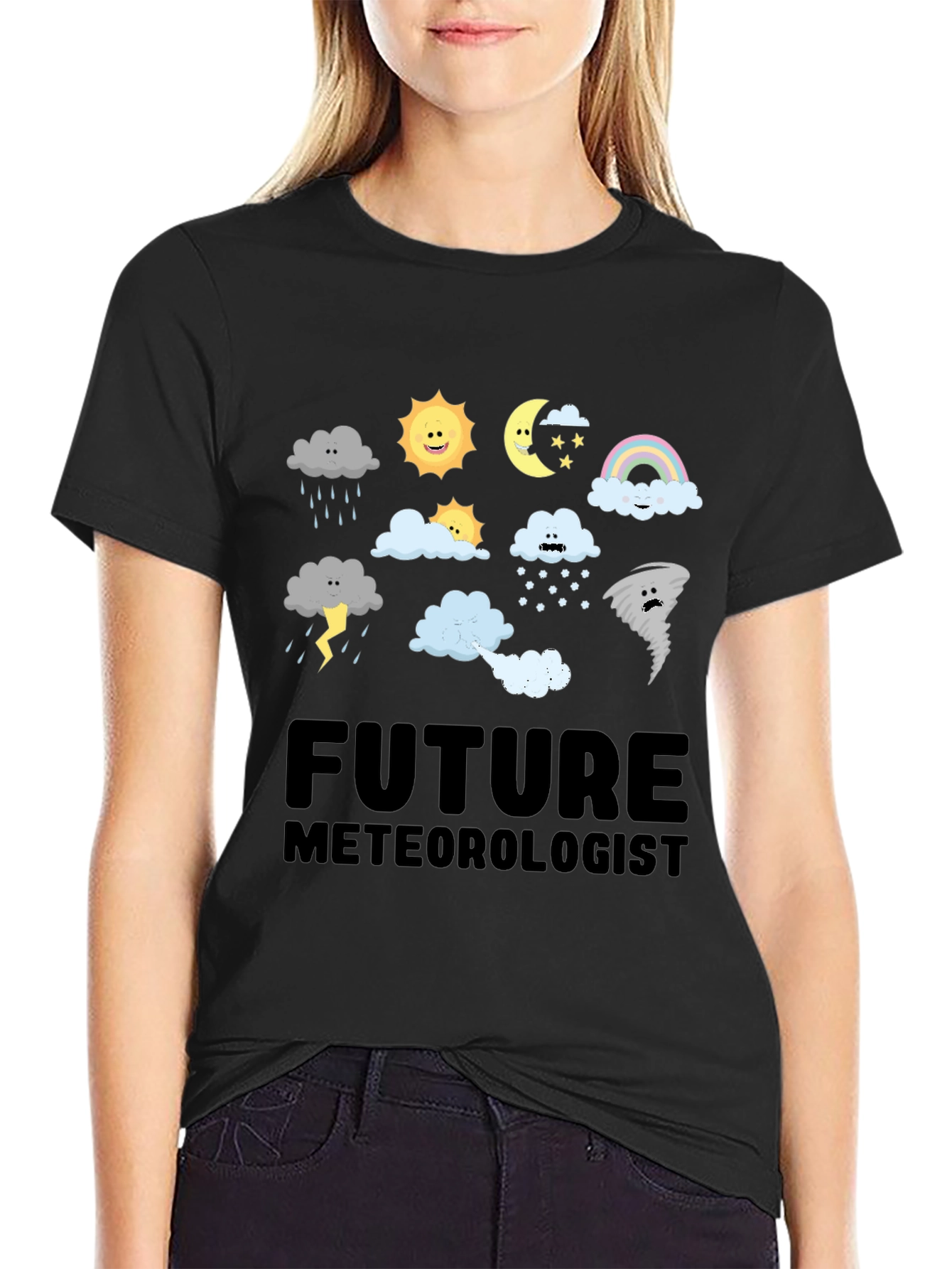 Future Meteorologist Weather Graphic T-Shirt