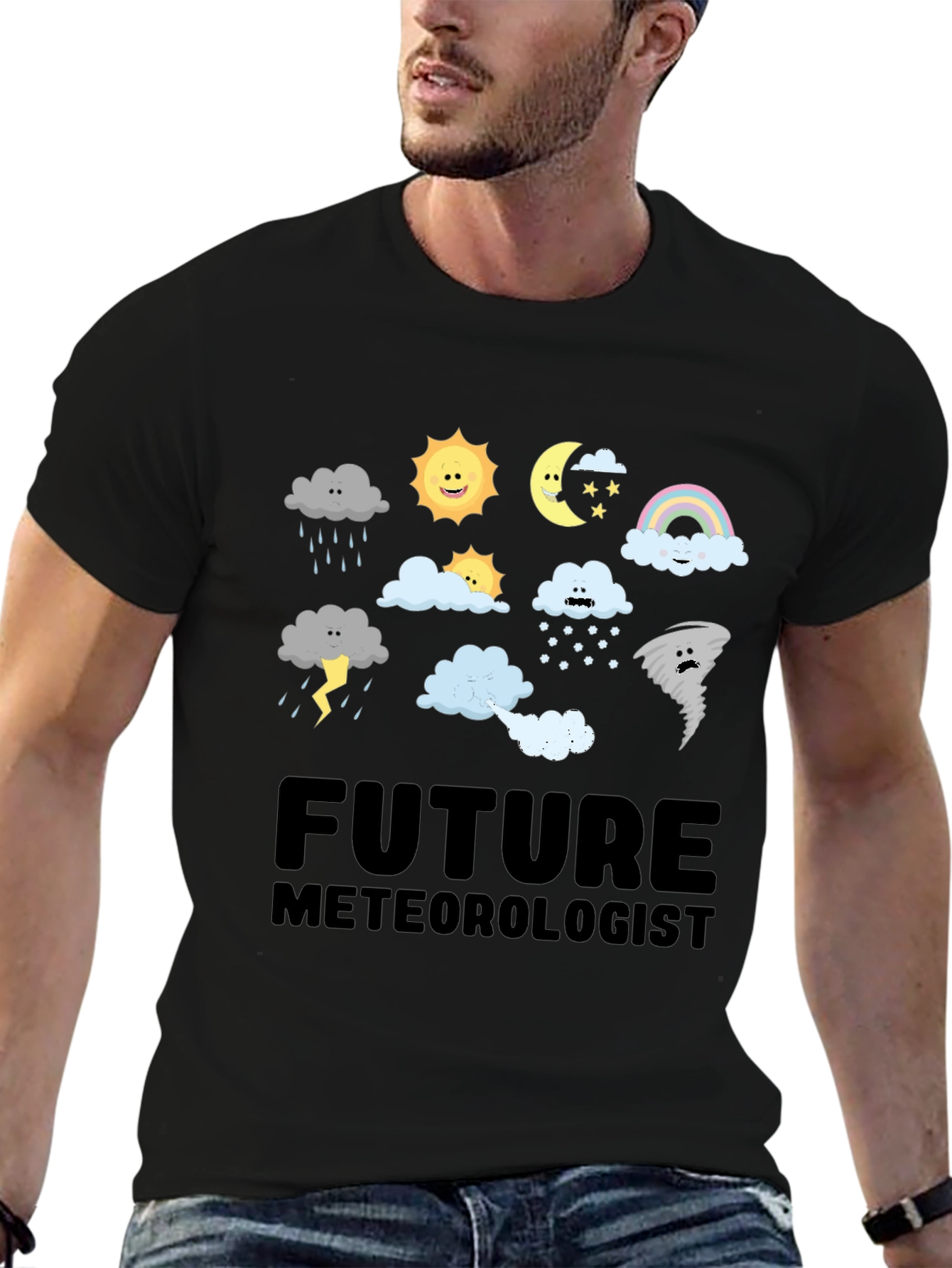 Future Meteorologist Weather Graphic T-Shirt