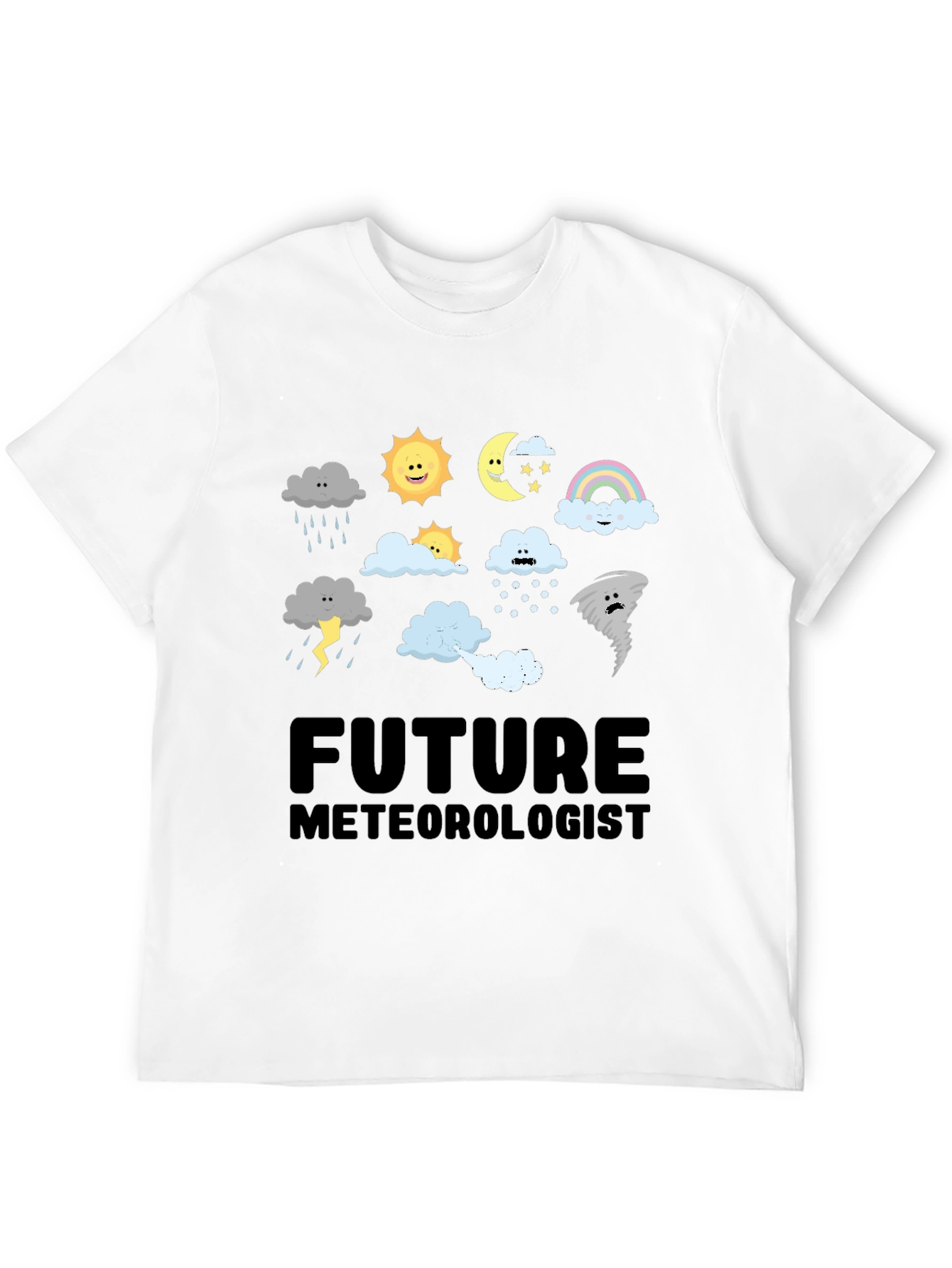 Future Meteorologist Weather Graphic T-Shirt