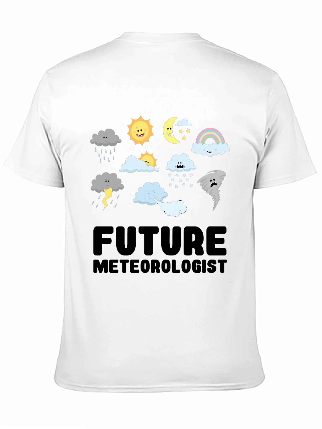 Future Meteorologist Weather Graphic T-Shirt