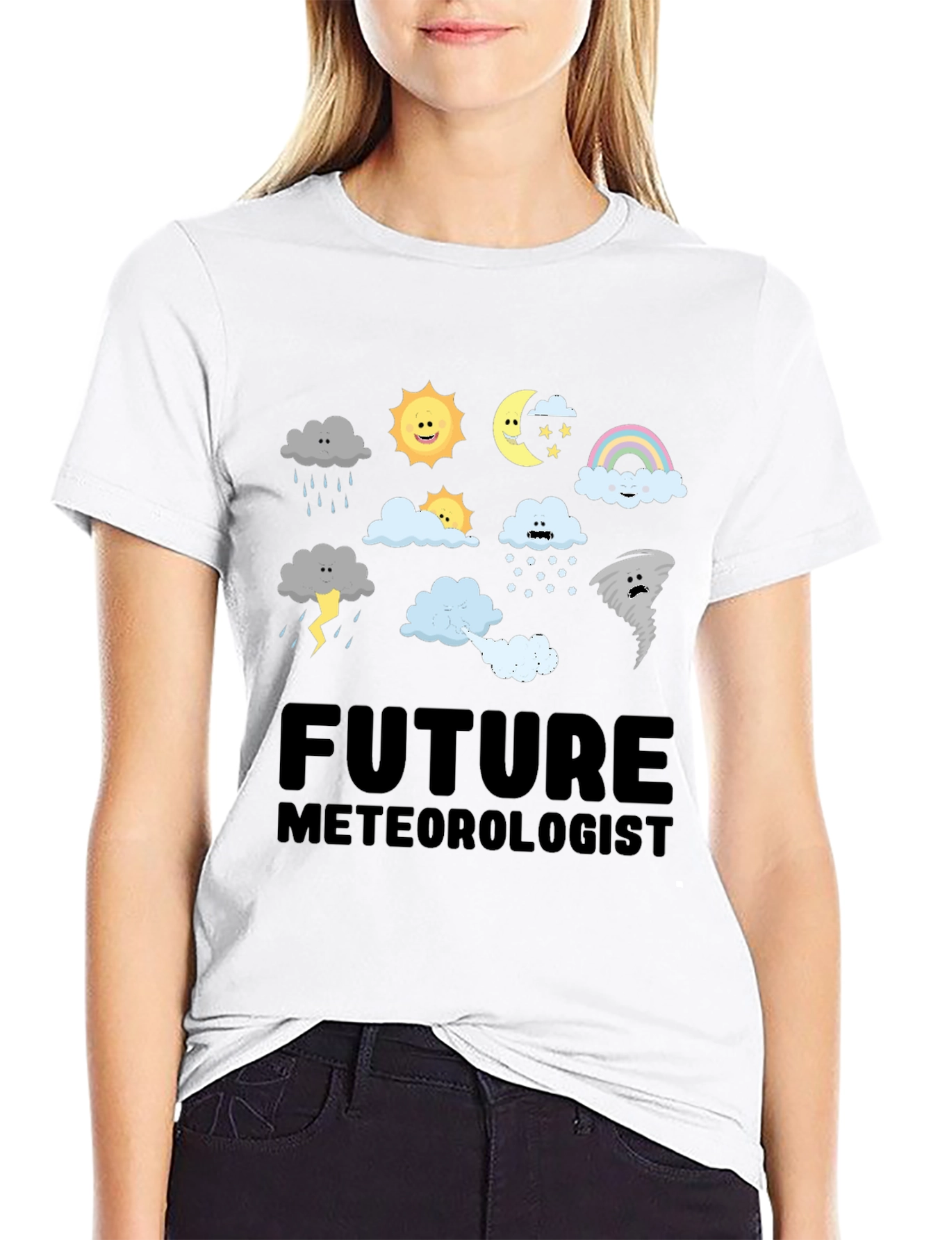 Future Meteorologist Weather Graphic T-Shirt