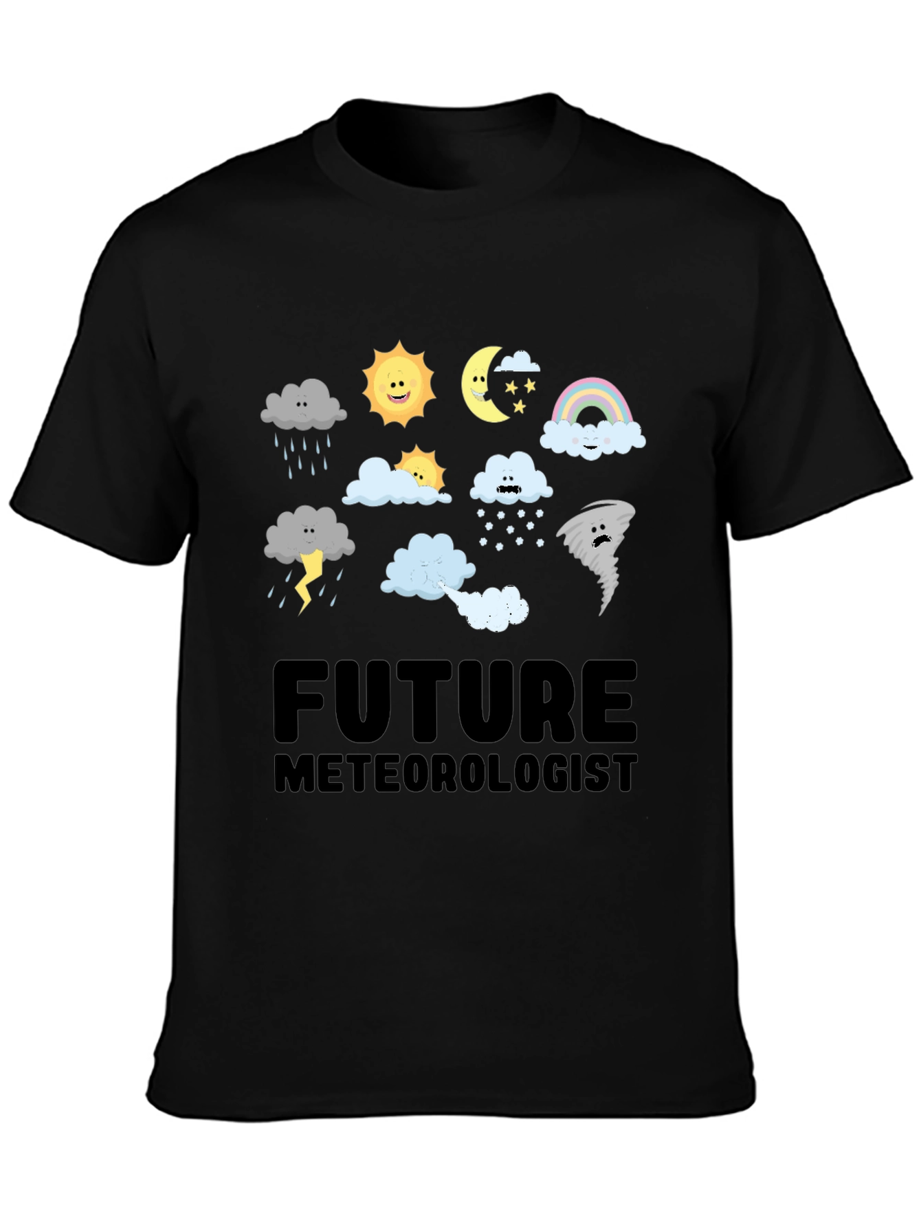 Future Meteorologist Weather Graphic T-Shirt