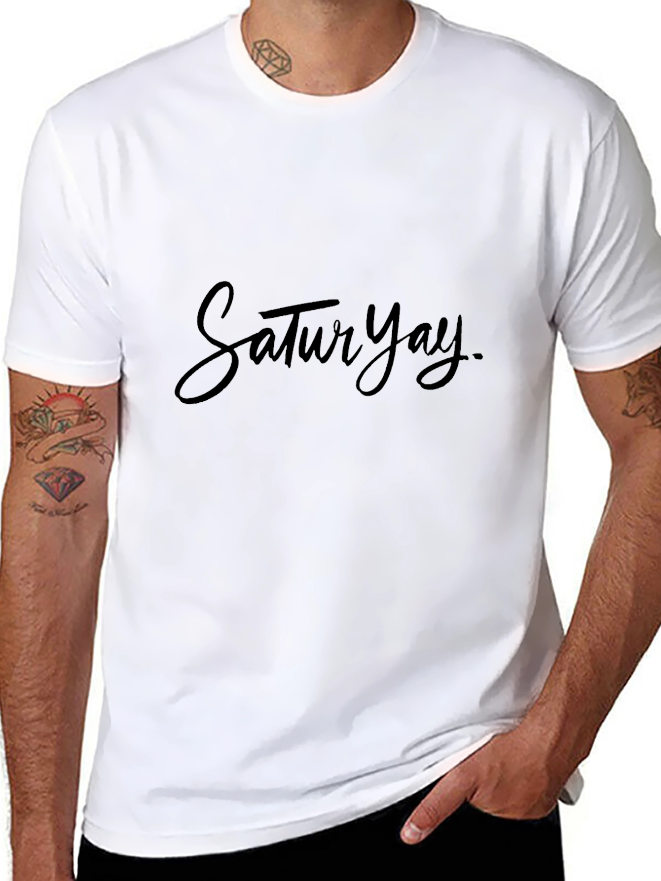 SaturYay Graphic T-Shirt - Relaxed Fit