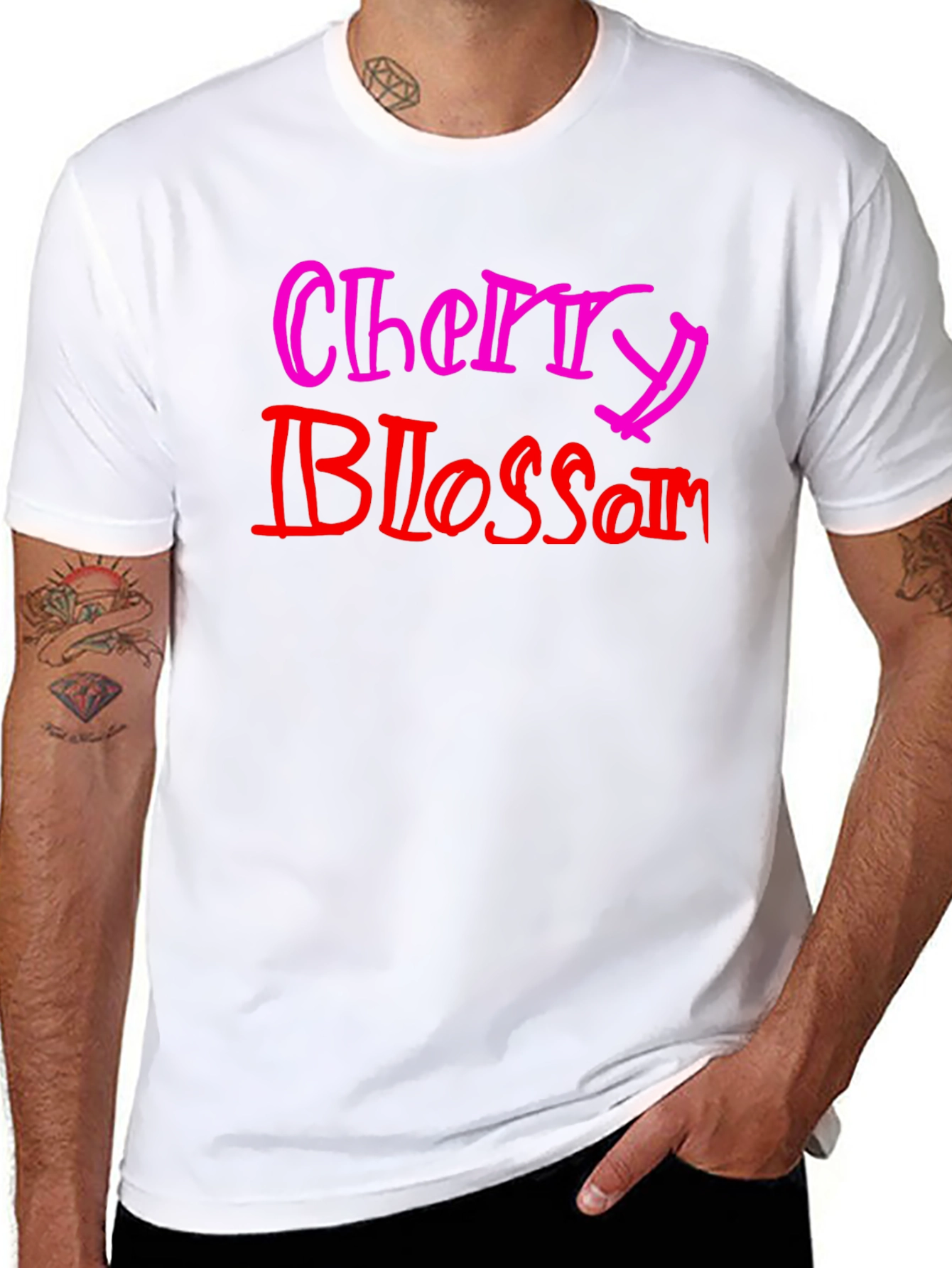 Cherry Blossom Graphic T-Shirt