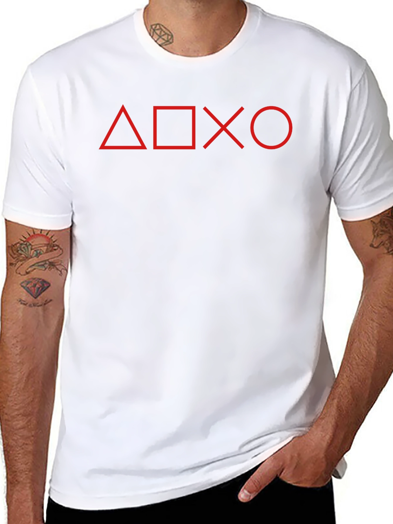 PlayStation Symbols T-Shirt - Black