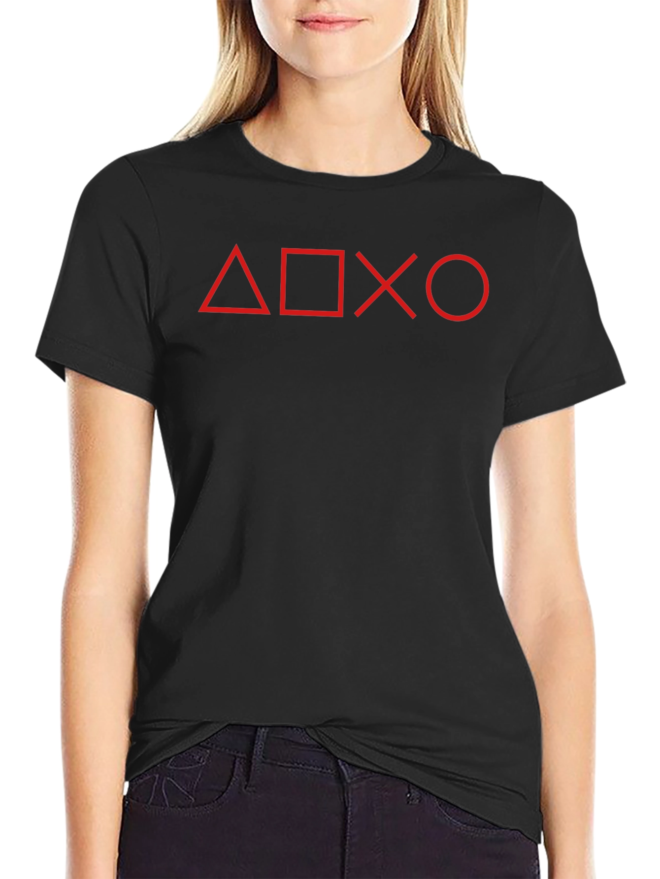 PlayStation Symbols T-Shirt - Black