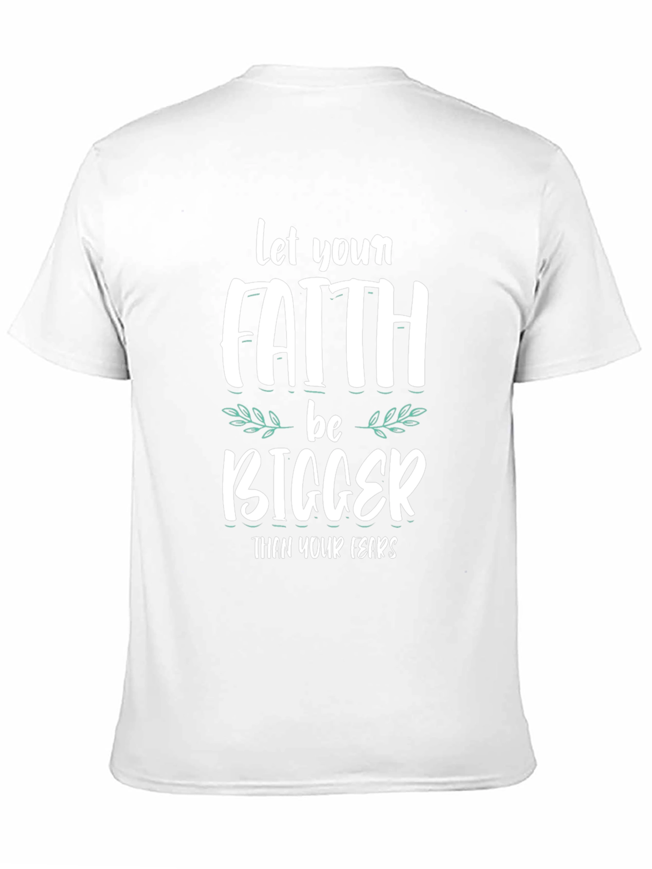 Faith Over Fear Graphic Tee - Unisex Cotton T-Shirt
