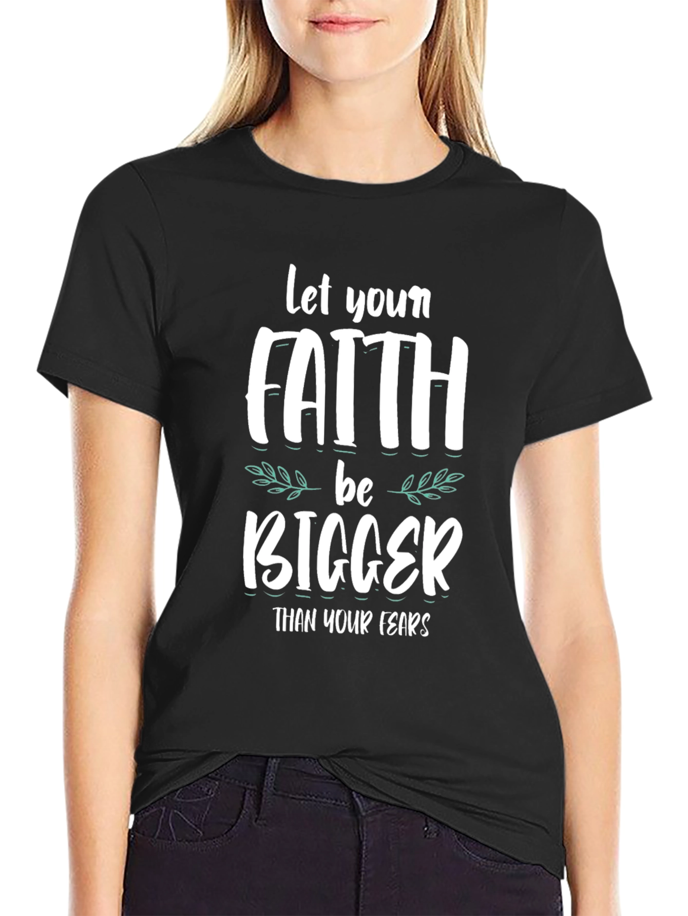 Faith Over Fear Graphic Tee - Unisex Cotton T-Shirt