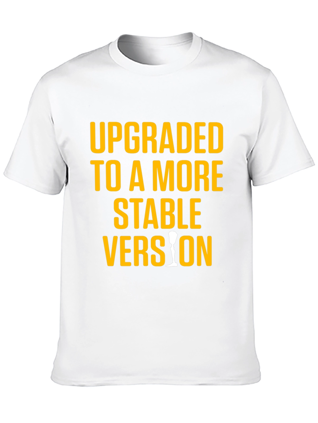 Upgraded Stable Version Graphic Tee - Black