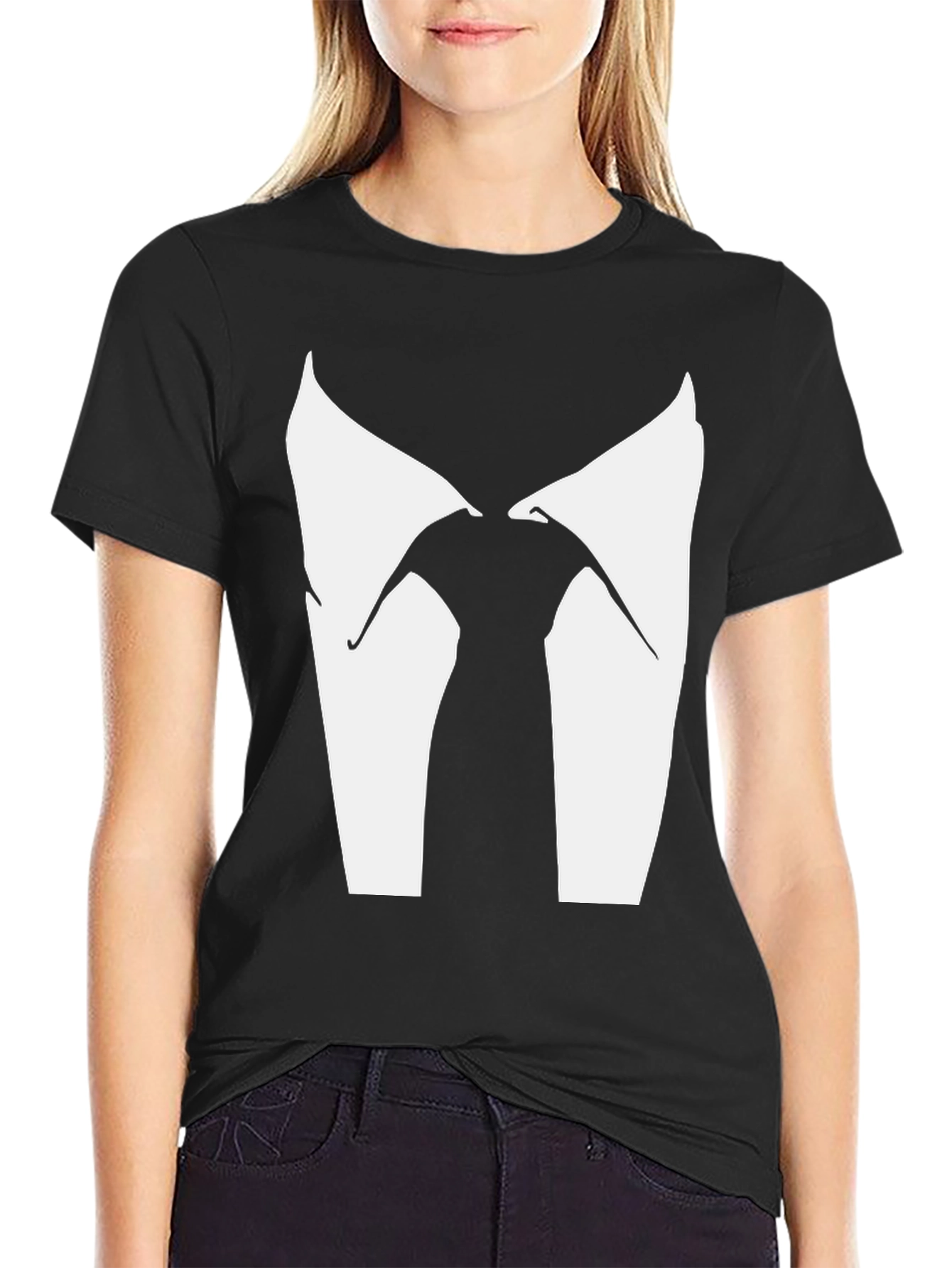 Black Tuxedo T-Shirt - Dressy Casual Style