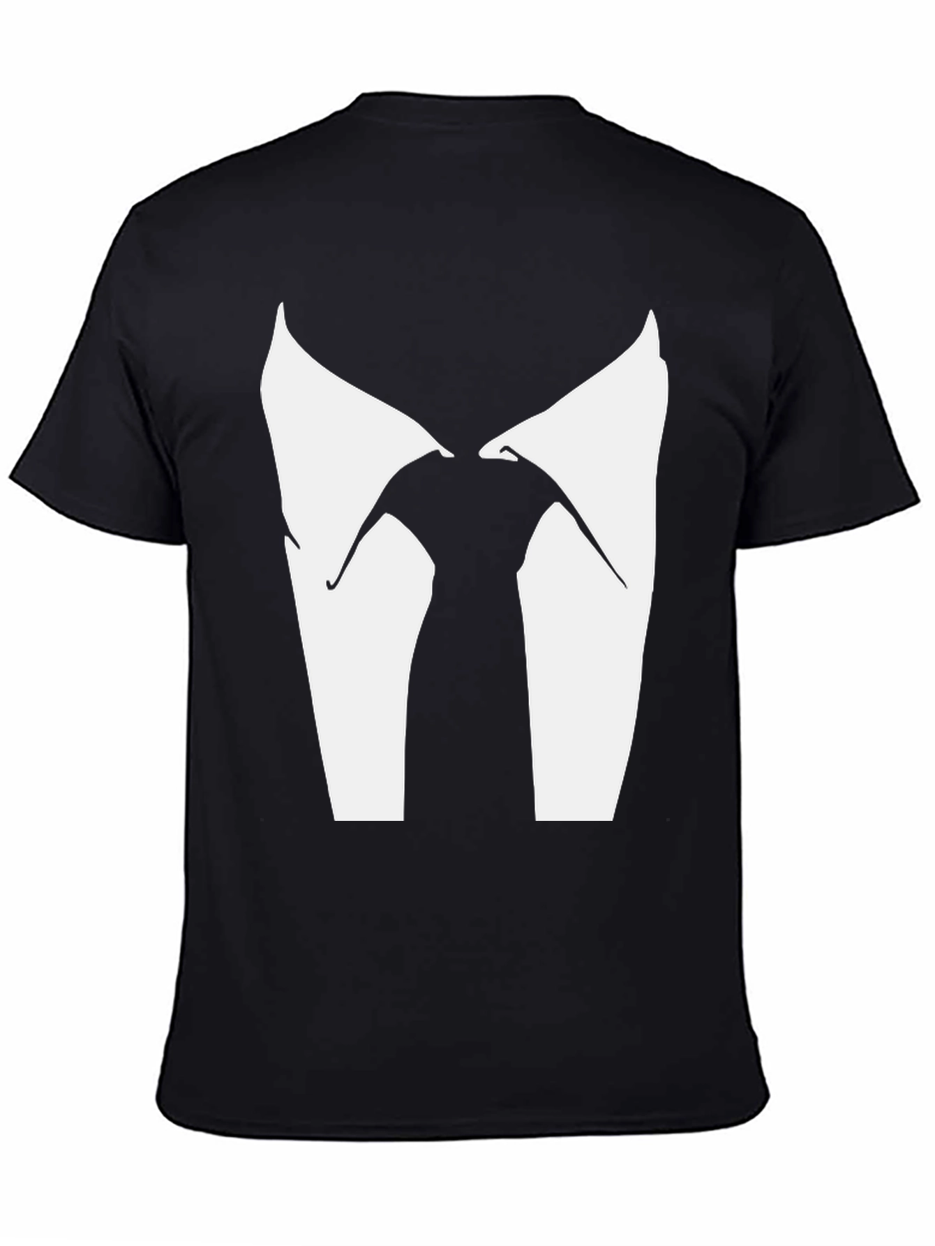 Black Tuxedo T-Shirt - Dressy Casual Style