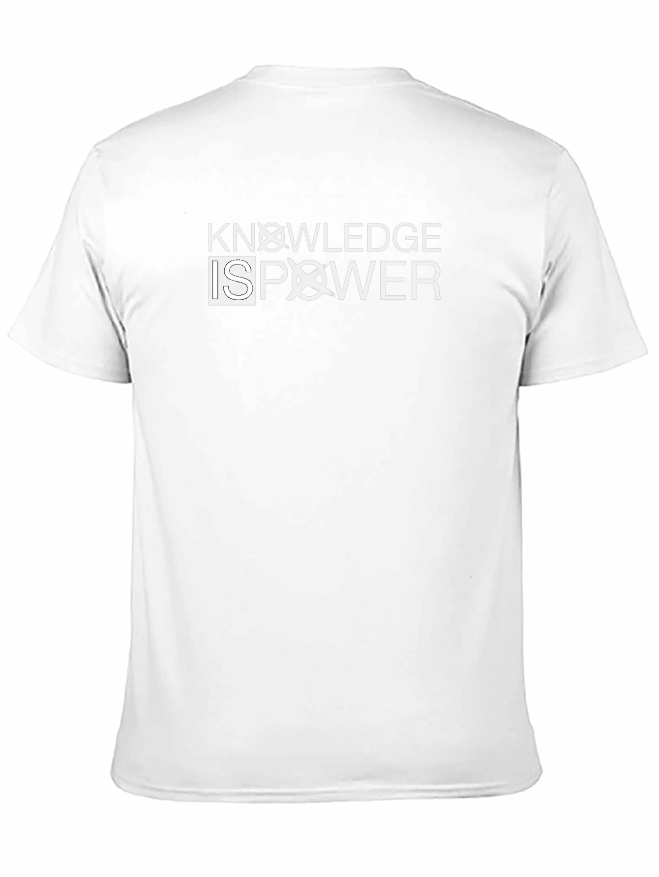 Knowledge is Power Graphic Tee - Black