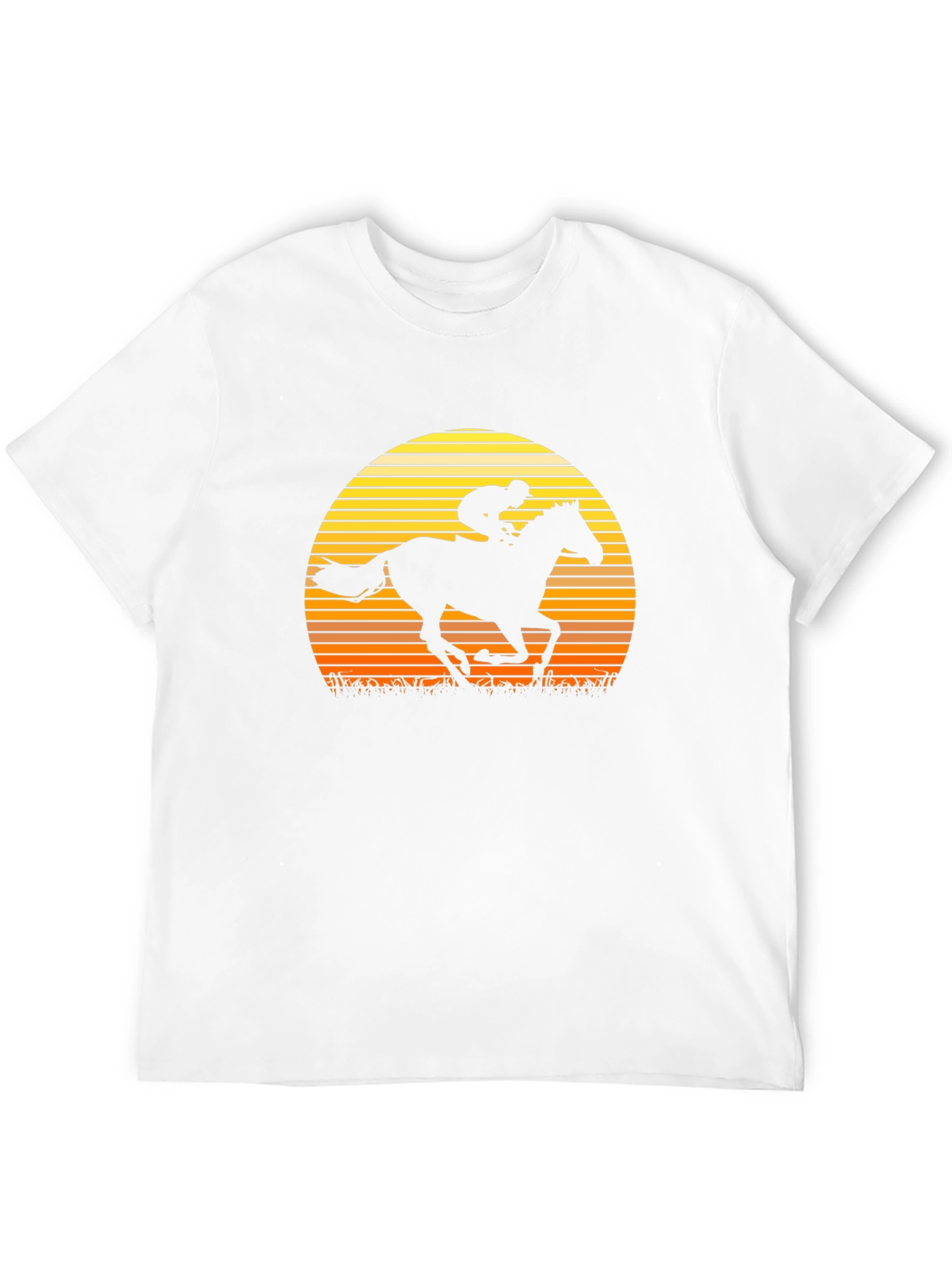 Equestrian Sunset Graphic Tee