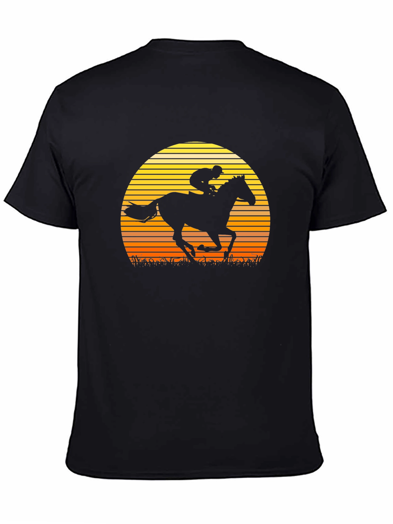 Equestrian Sunset Graphic Tee
