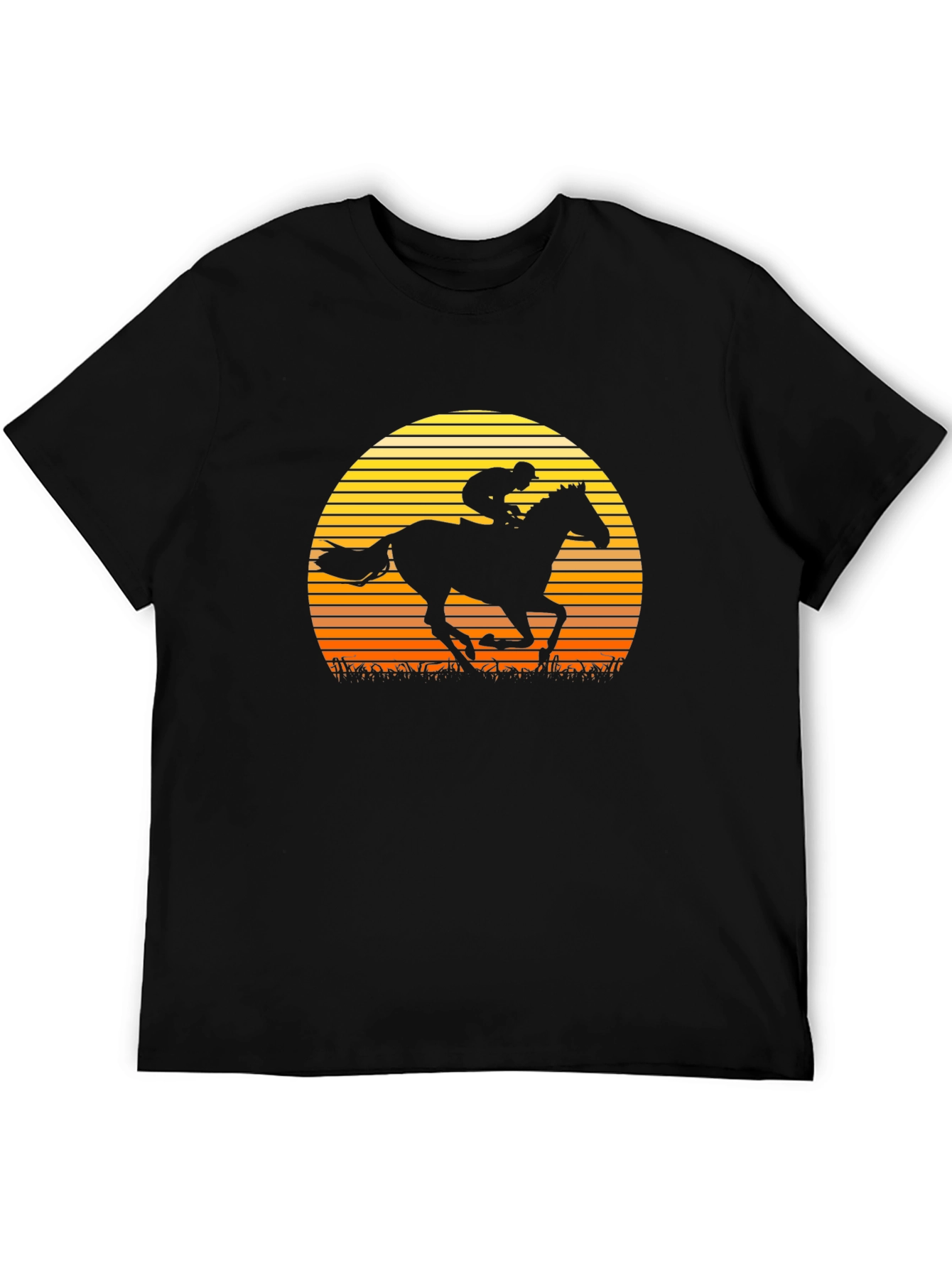 Equestrian Sunset Graphic Tee