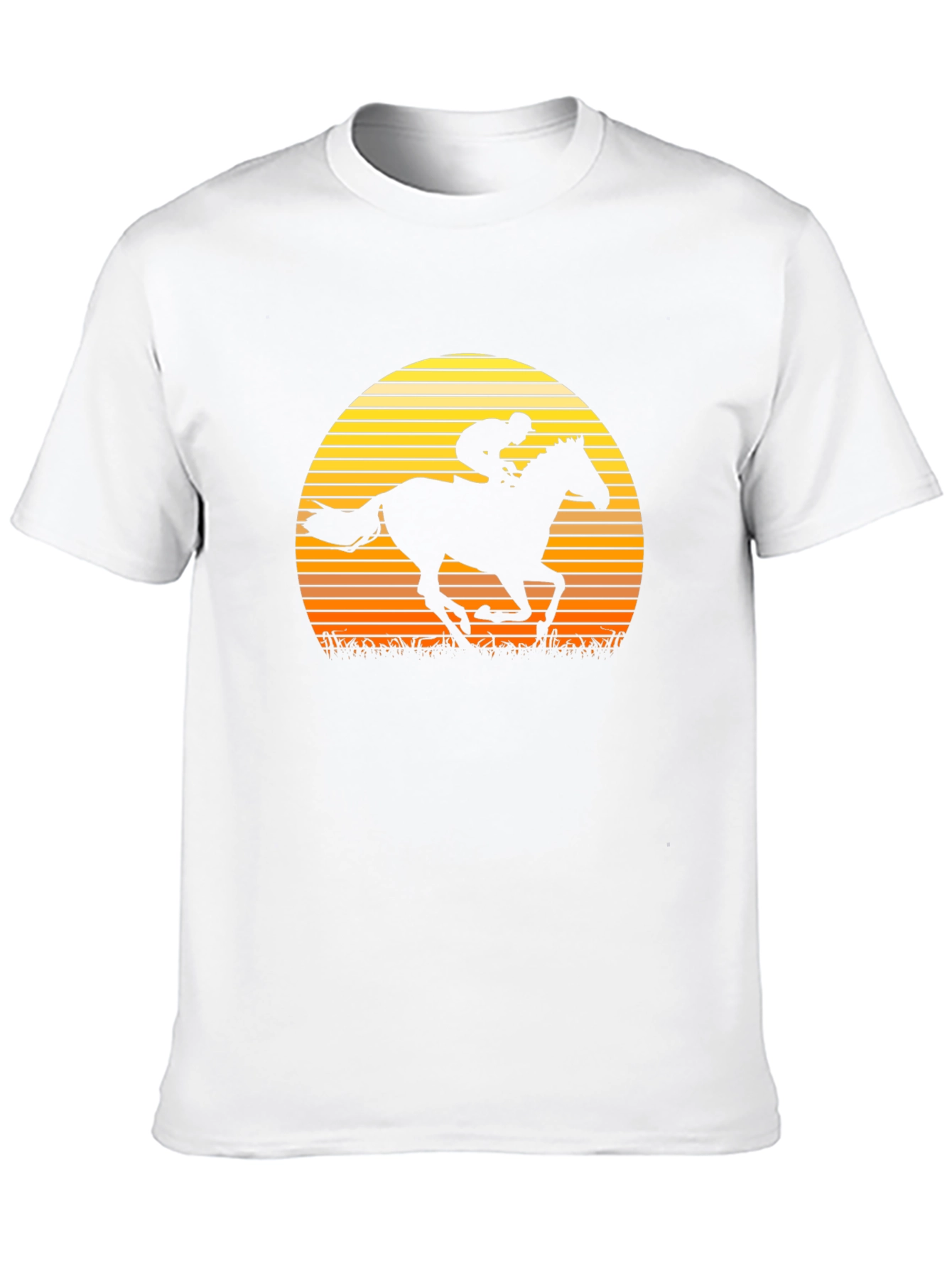 Equestrian Sunset Graphic Tee