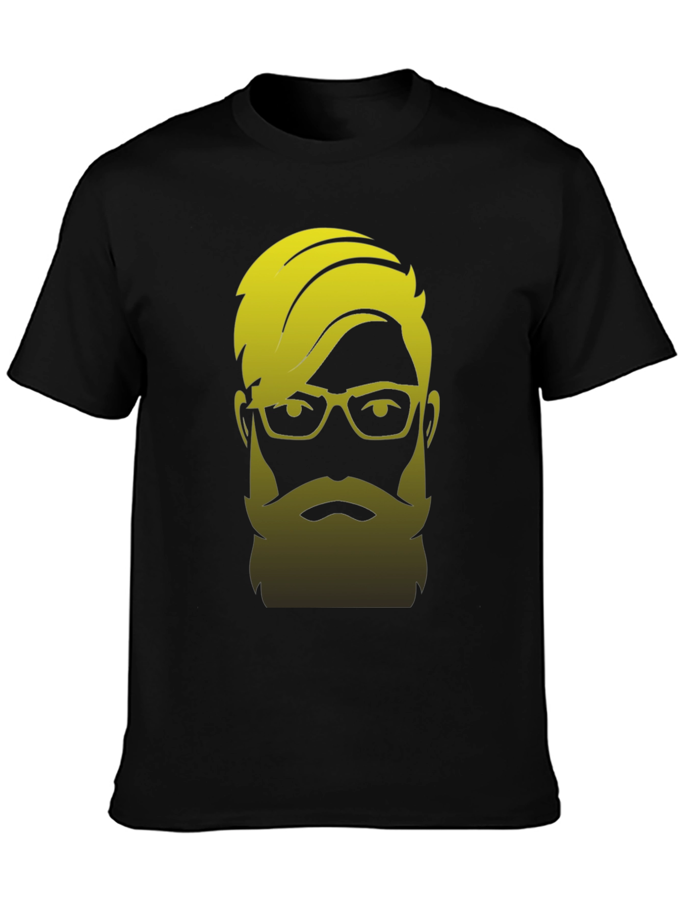 Bearded Hipster Graphic Tee - Cool & Stylish