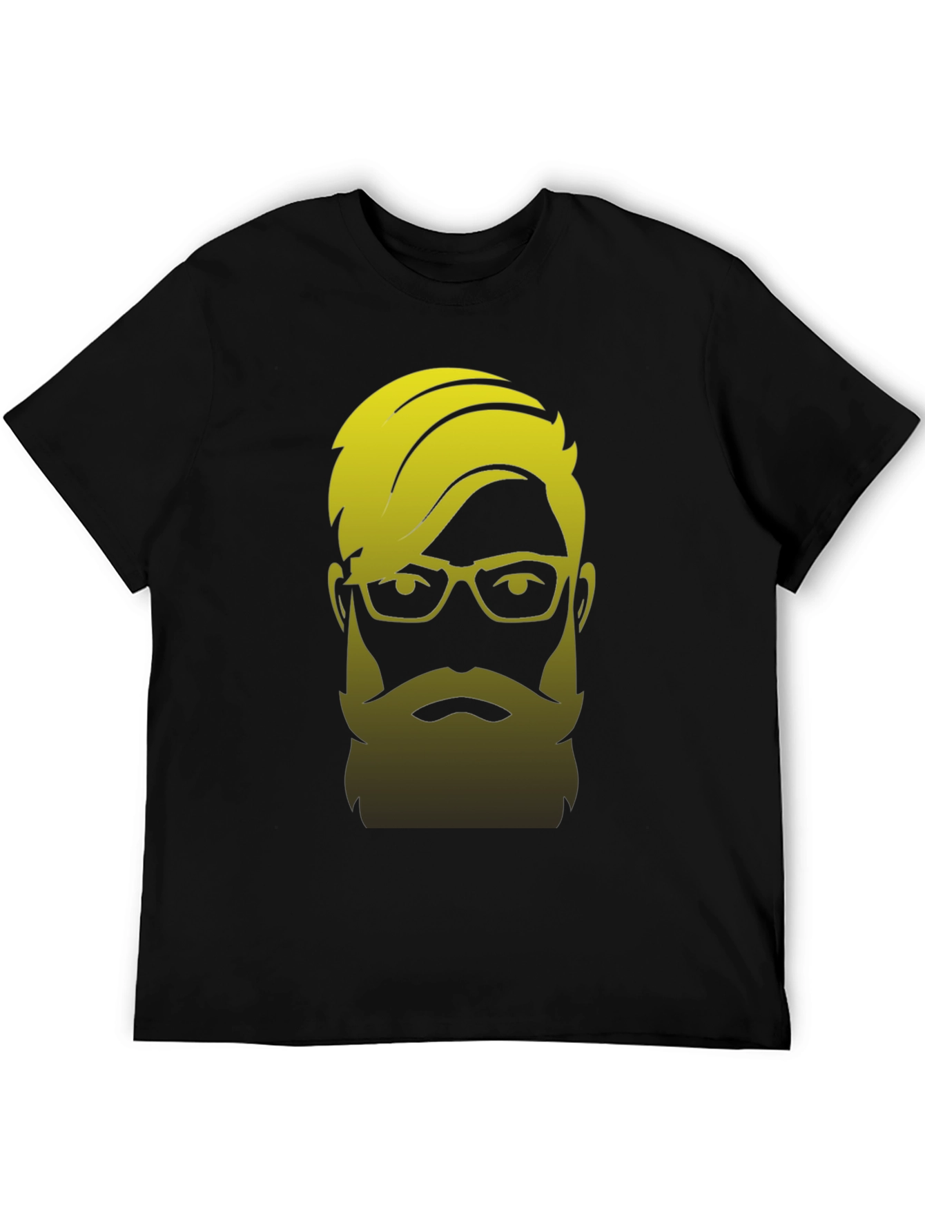 Bearded Hipster Graphic Tee - Cool & Stylish