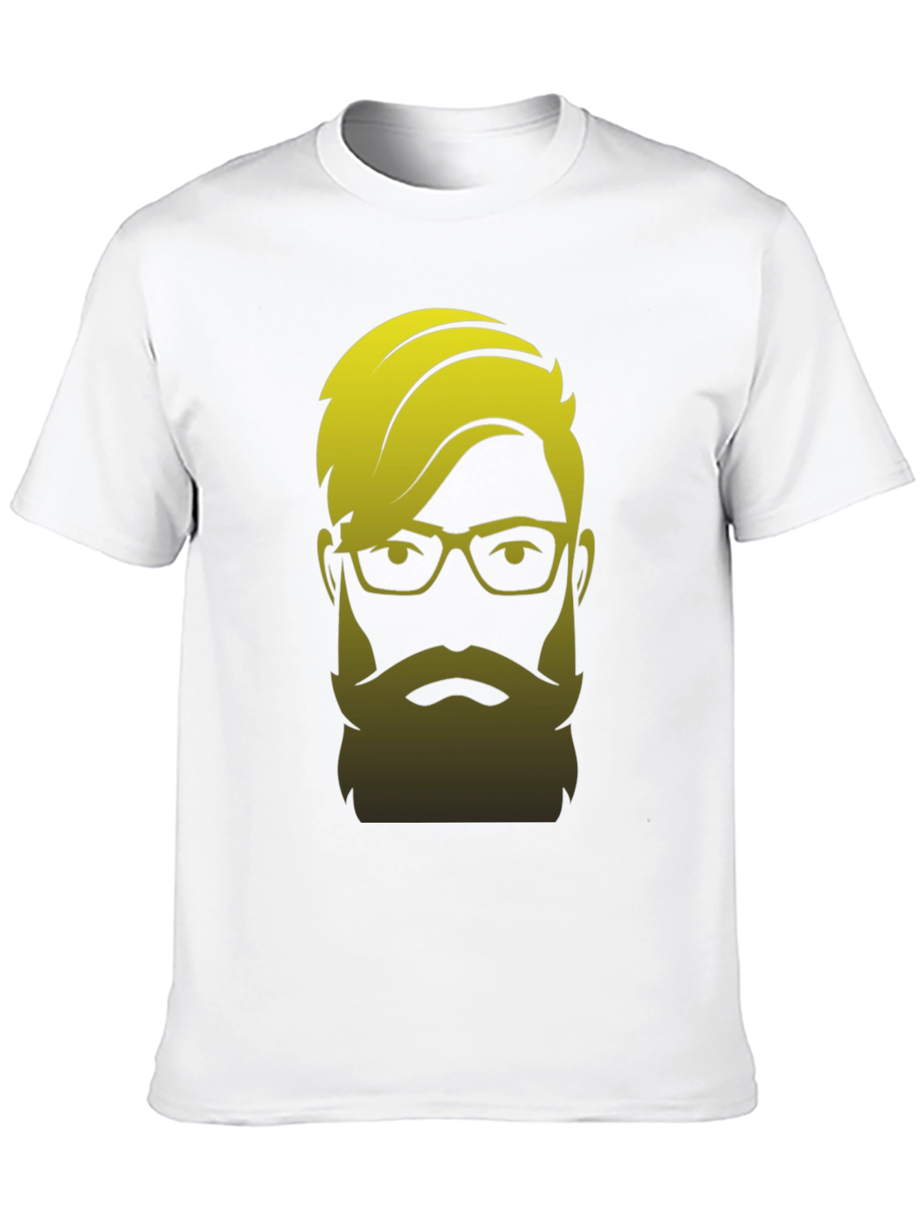 Bearded Hipster Graphic Tee - Cool & Stylish