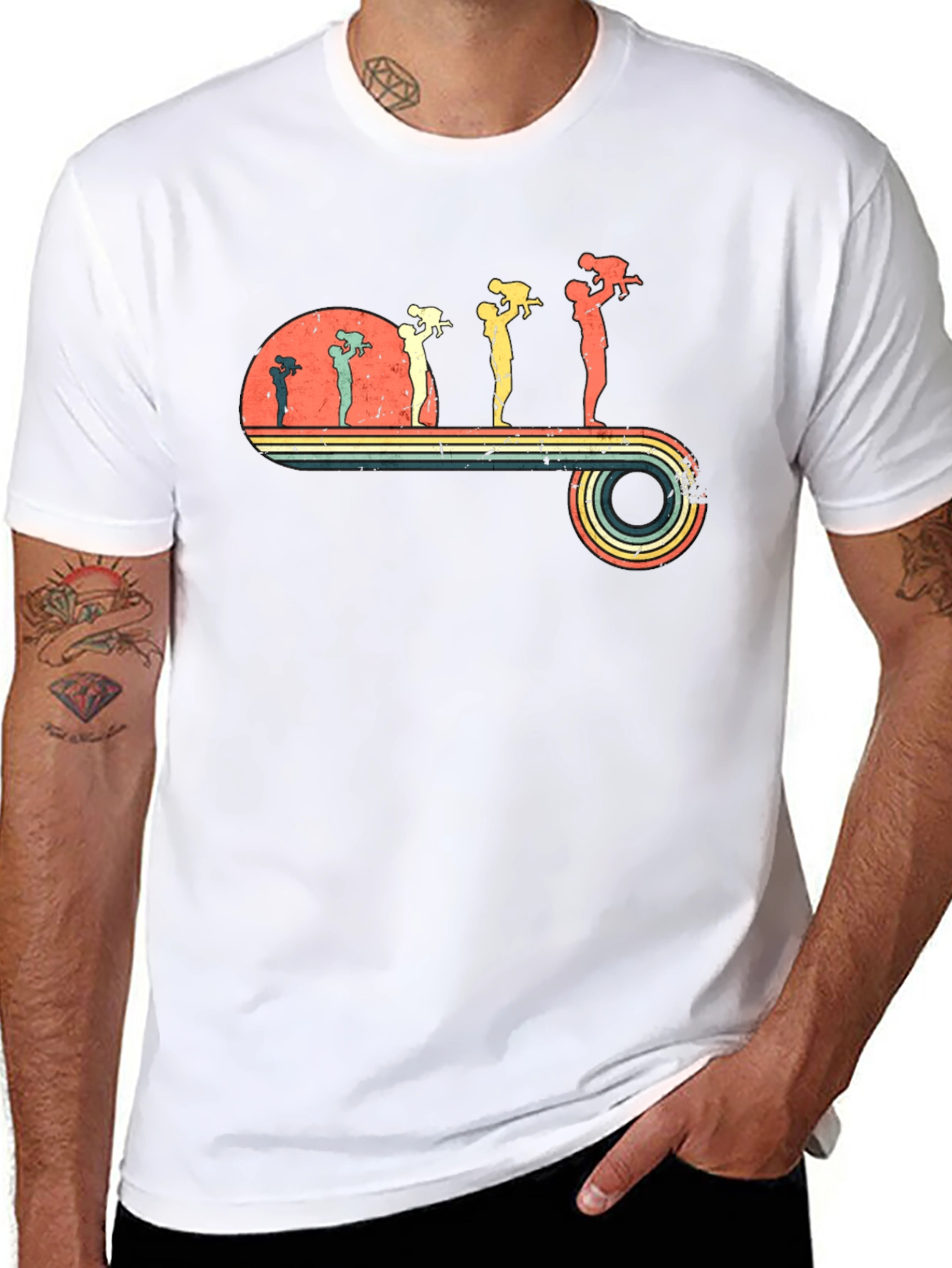 Dad Evolution T-Shirt