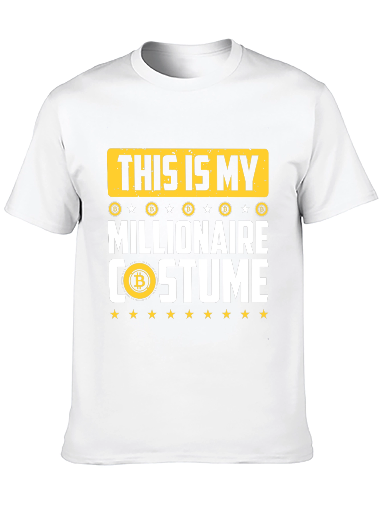 Bitcoin Millionaire Costume T-Shirt - Crypto Fashion