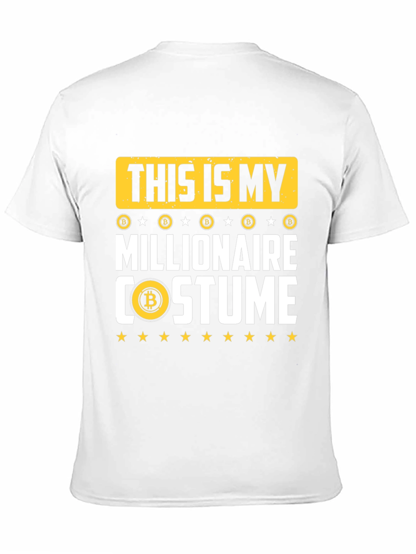Bitcoin Millionaire Costume T-Shirt - Crypto Fashion